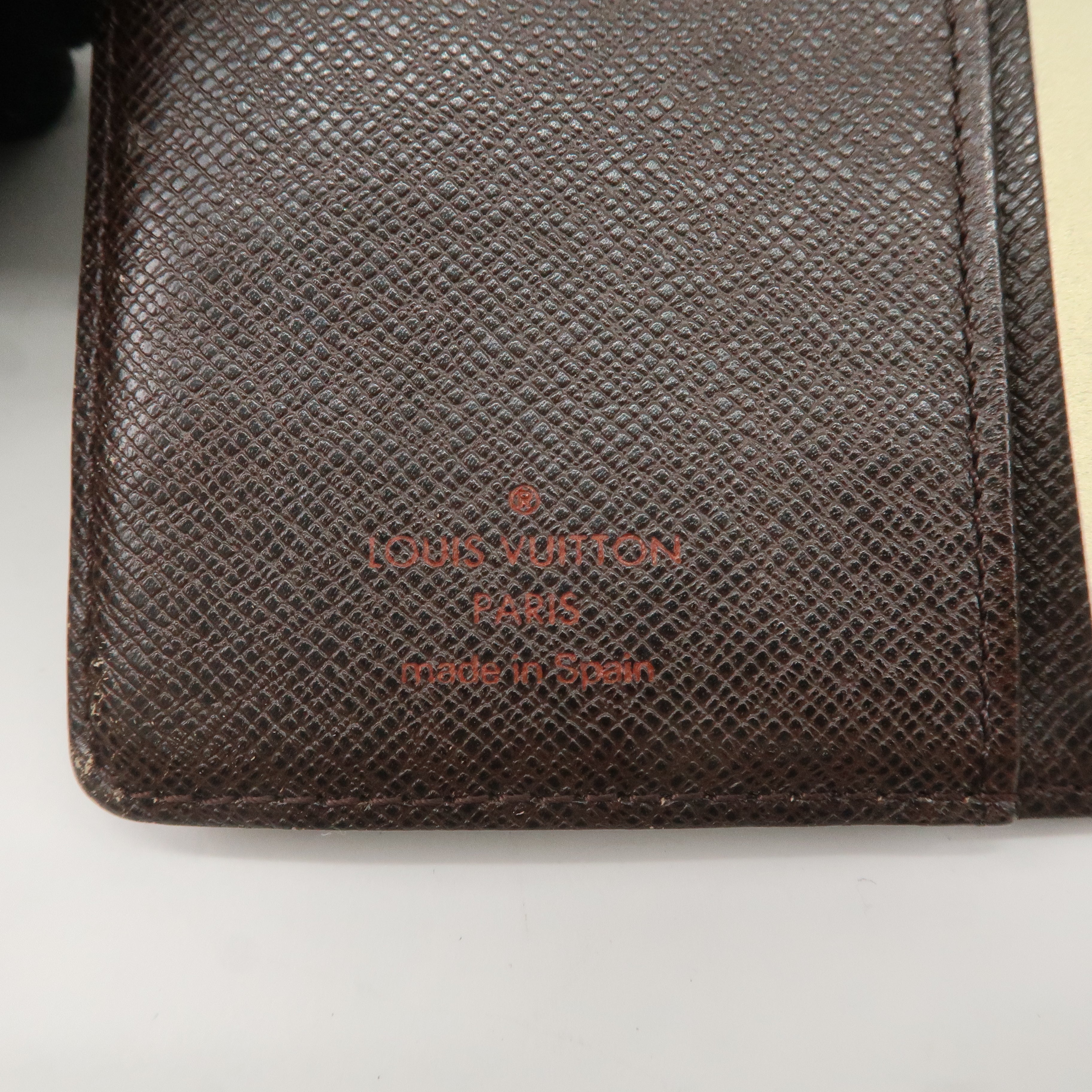 Louis Vuitton Damier Agenda PM Planner Cover Brown R20700