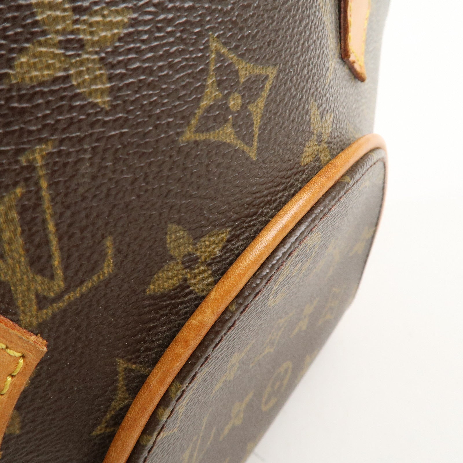 Louis Vuitton Monogram Ellipse PM Hand Bag Brown M51127