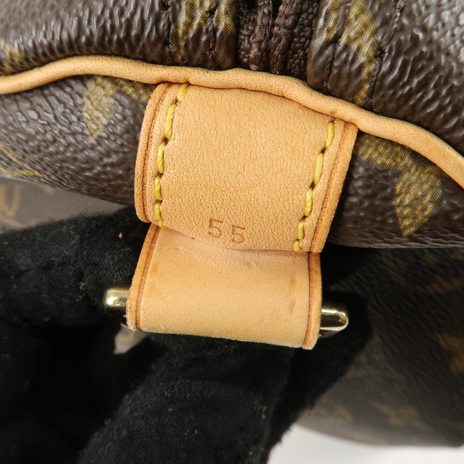 Louis Vuitton Monogram Keep All Bandouliere 55 Boston Bag M41414