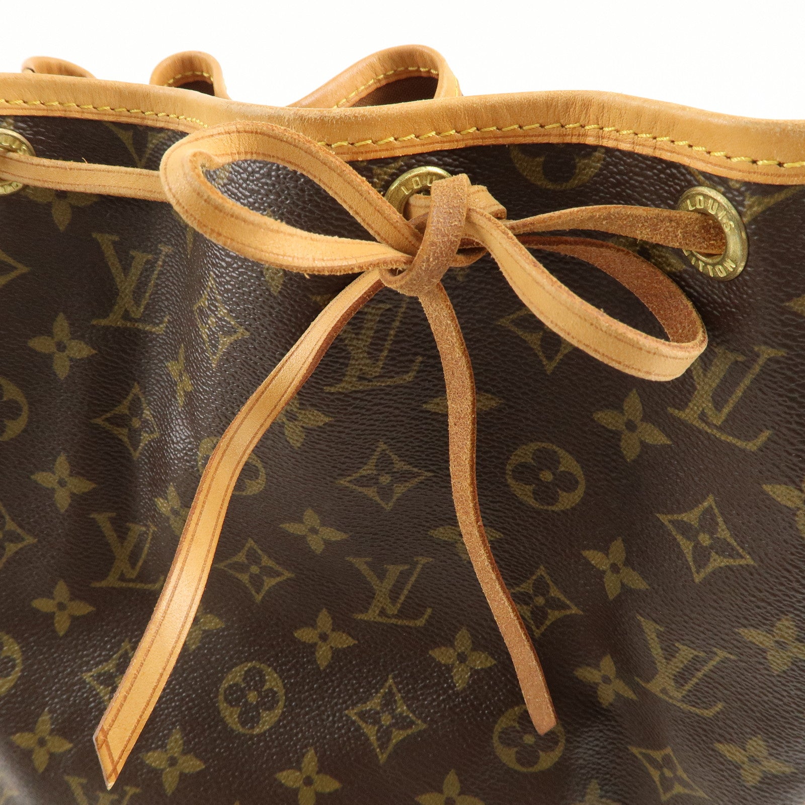 Louis Vuitton Monogram Noe Shoulder Bag Hand Bag Brown M42224