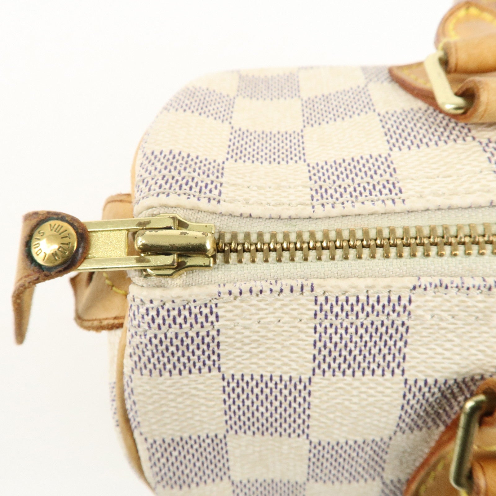 Louis Vuitton Damier Azur Speedy 25 Boston Bag Hand Bag N41534