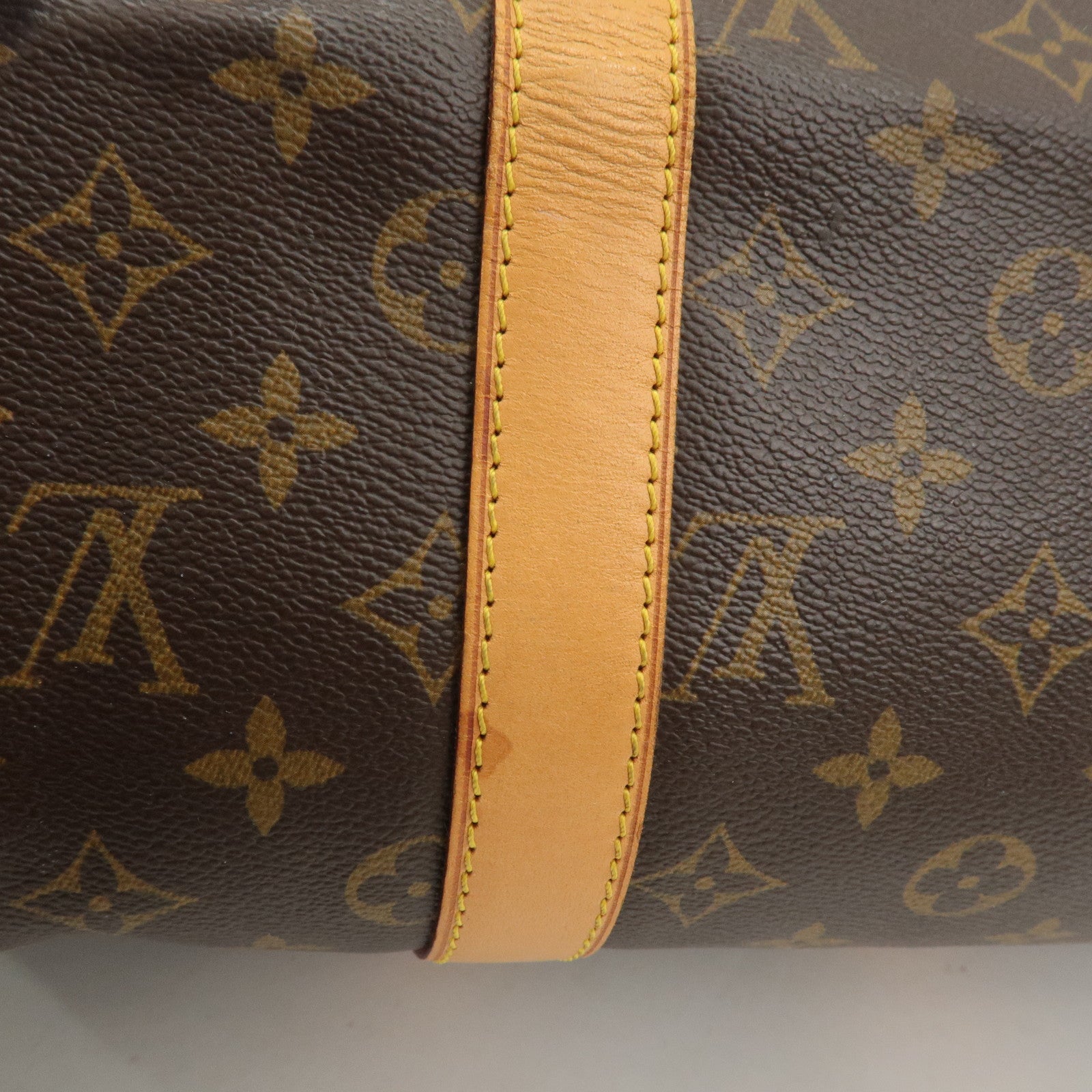 Louis Vuitton Monogram Keep All 50 Boston Bag Brown M41416