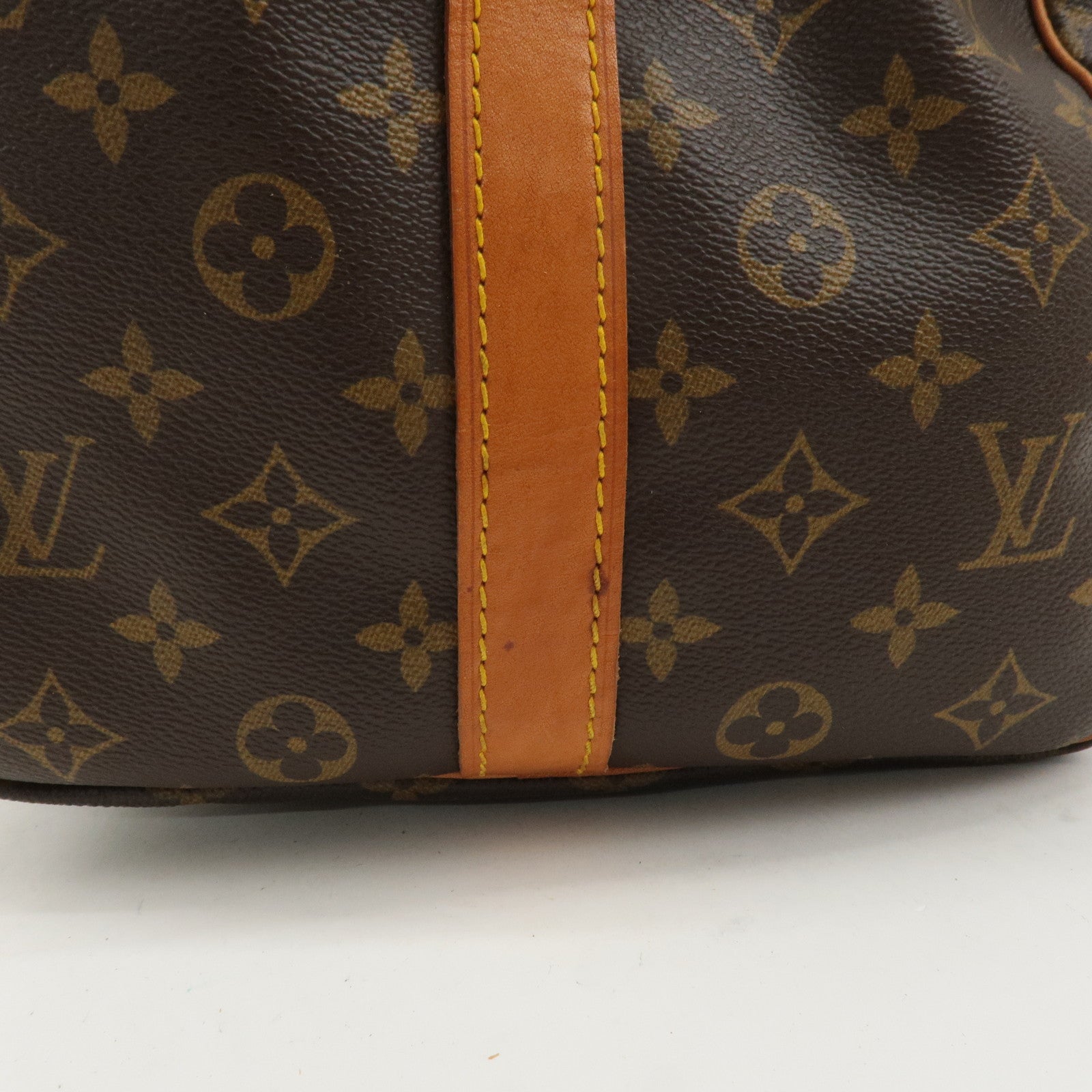 Louis Vuitton Monogram Keep All Bandouliere 50 Boston Bag M41416