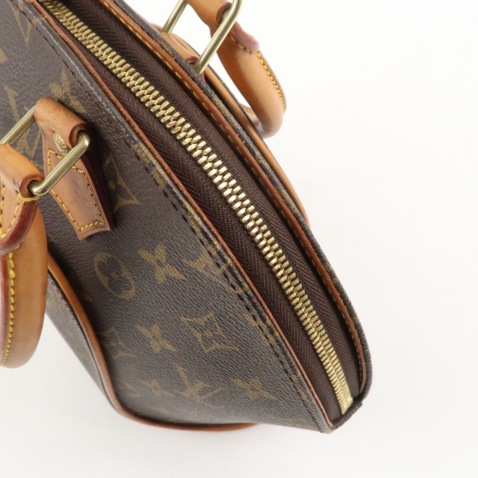 Louis Vuitton Monogram Ellipse PM Hand Bag Brown M51127