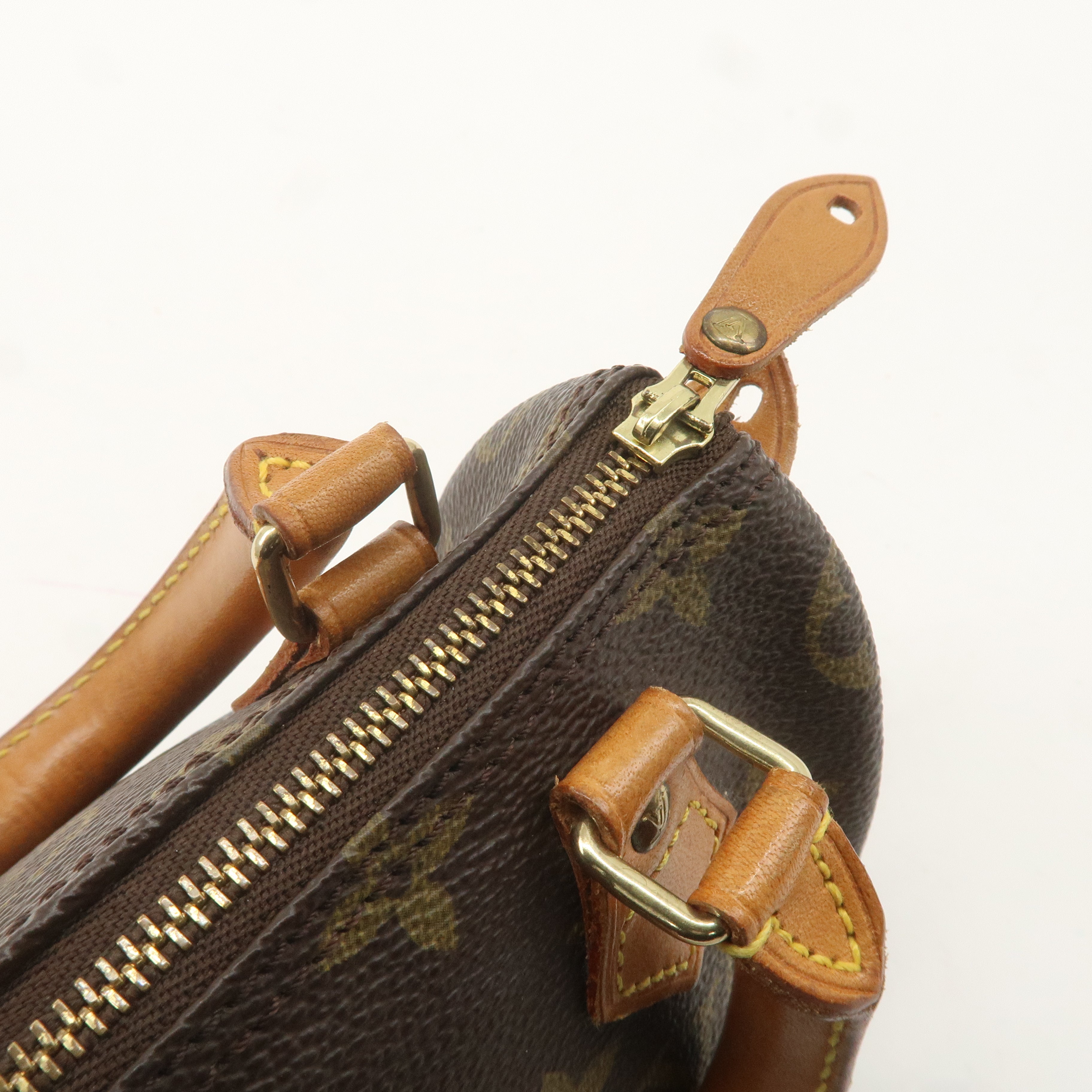 Louis Vuitton Monogram Mini Speedy 
Strap M41534 J75011