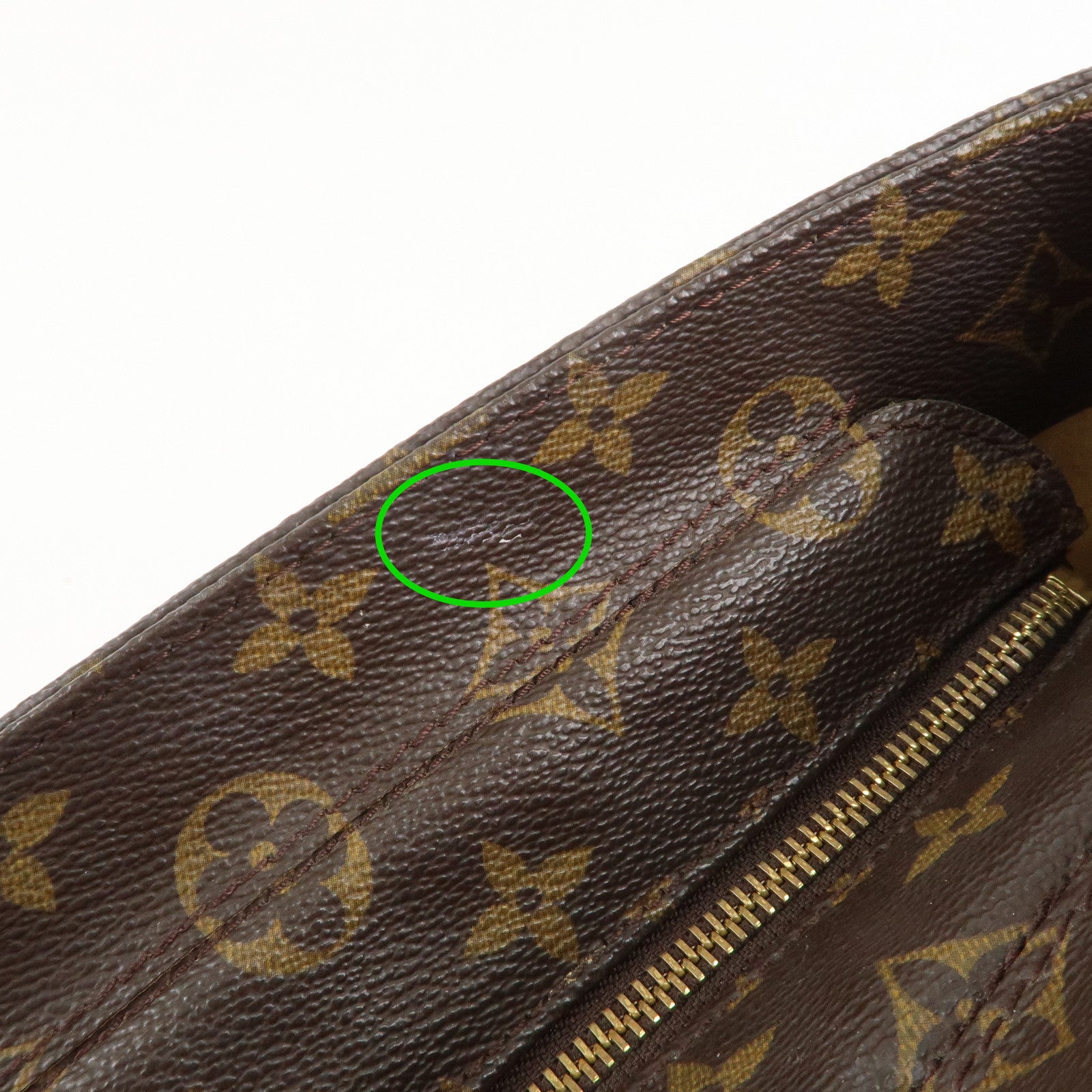 Louis Vuitton Monogram Luco Tote Bag Shoulder Bag Brown M51155