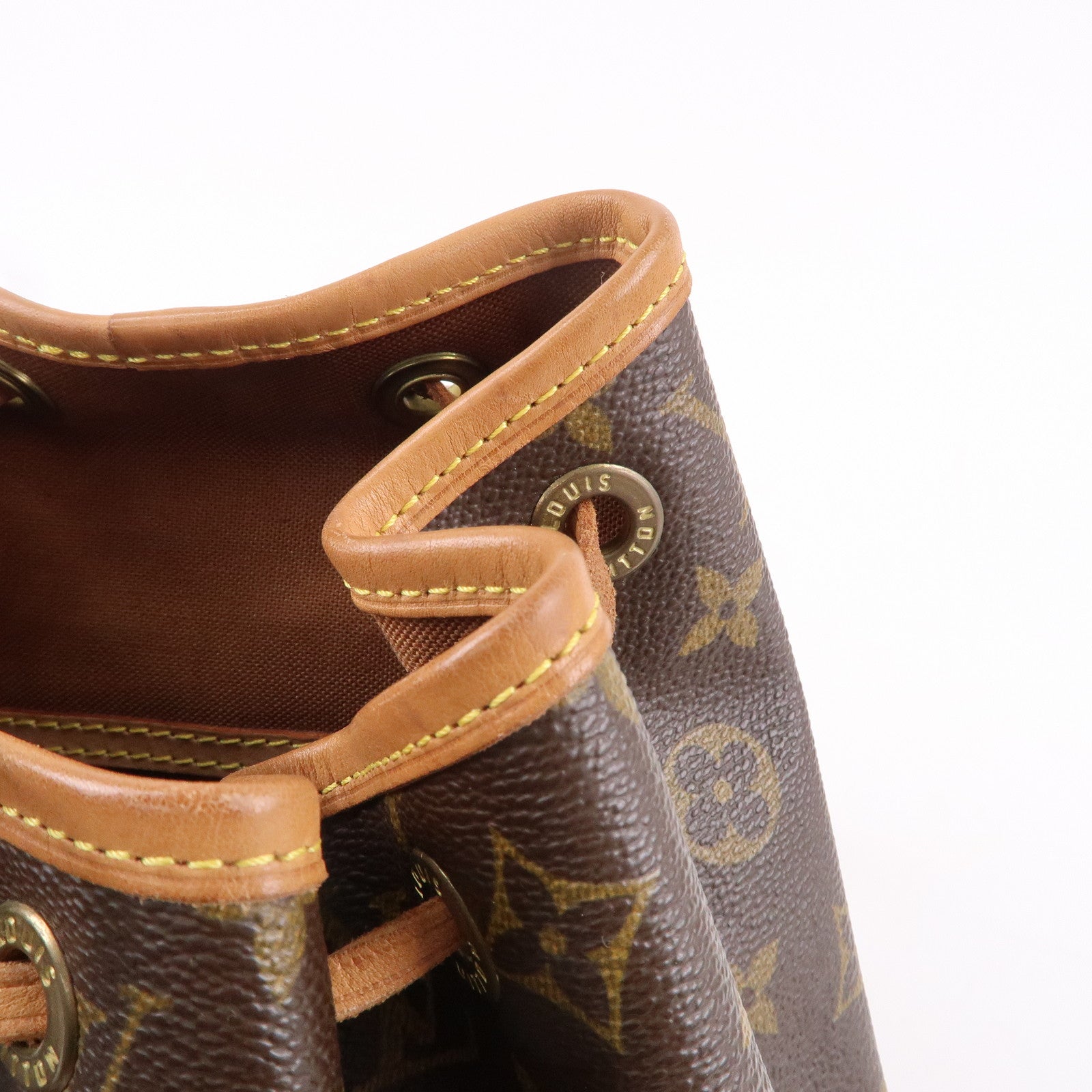 Louis Vuitton Monogram Montsouris MM Back Pack Backpack  M51136