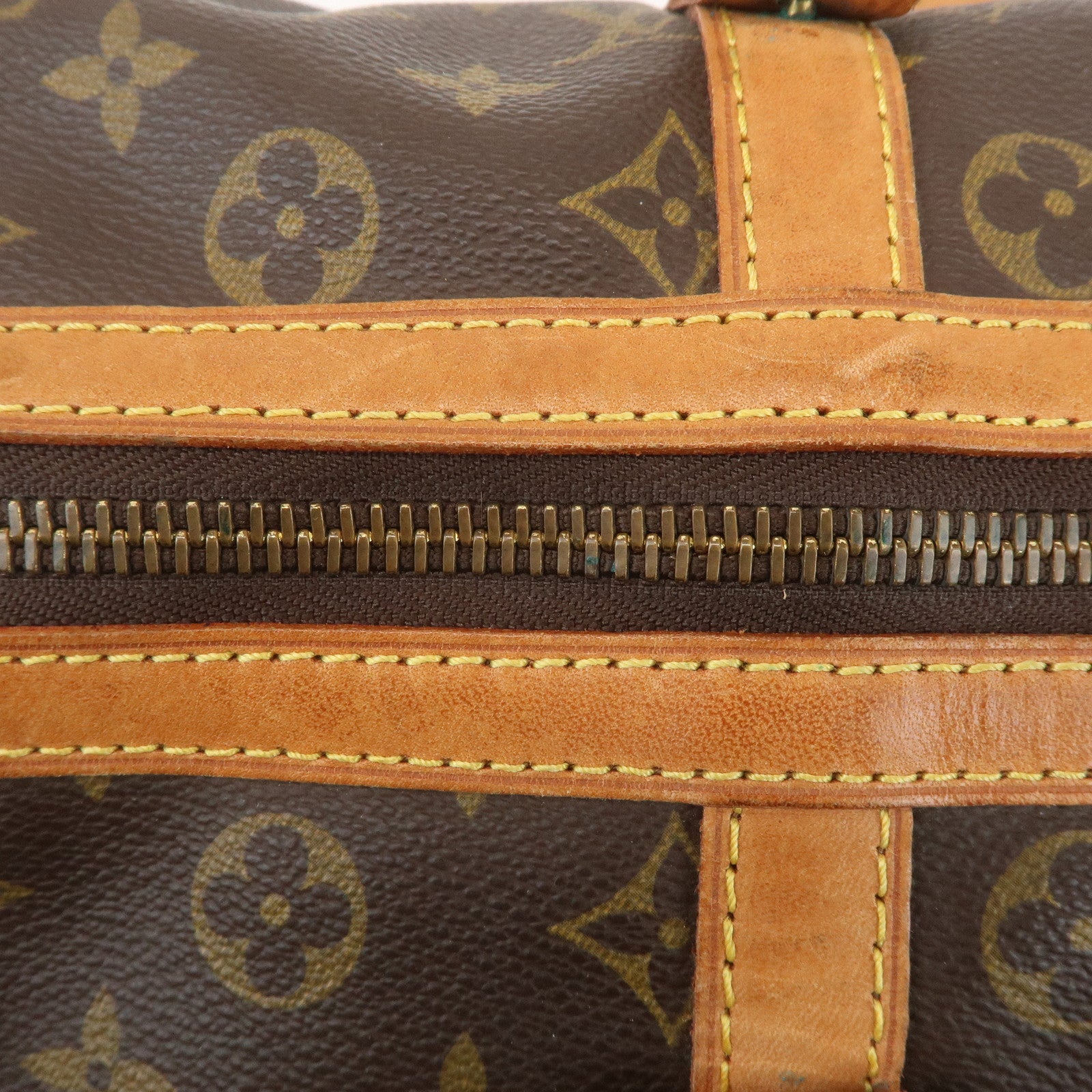 Louis Vuitton Monogram Sac Souple 35 Boston Bag M41626