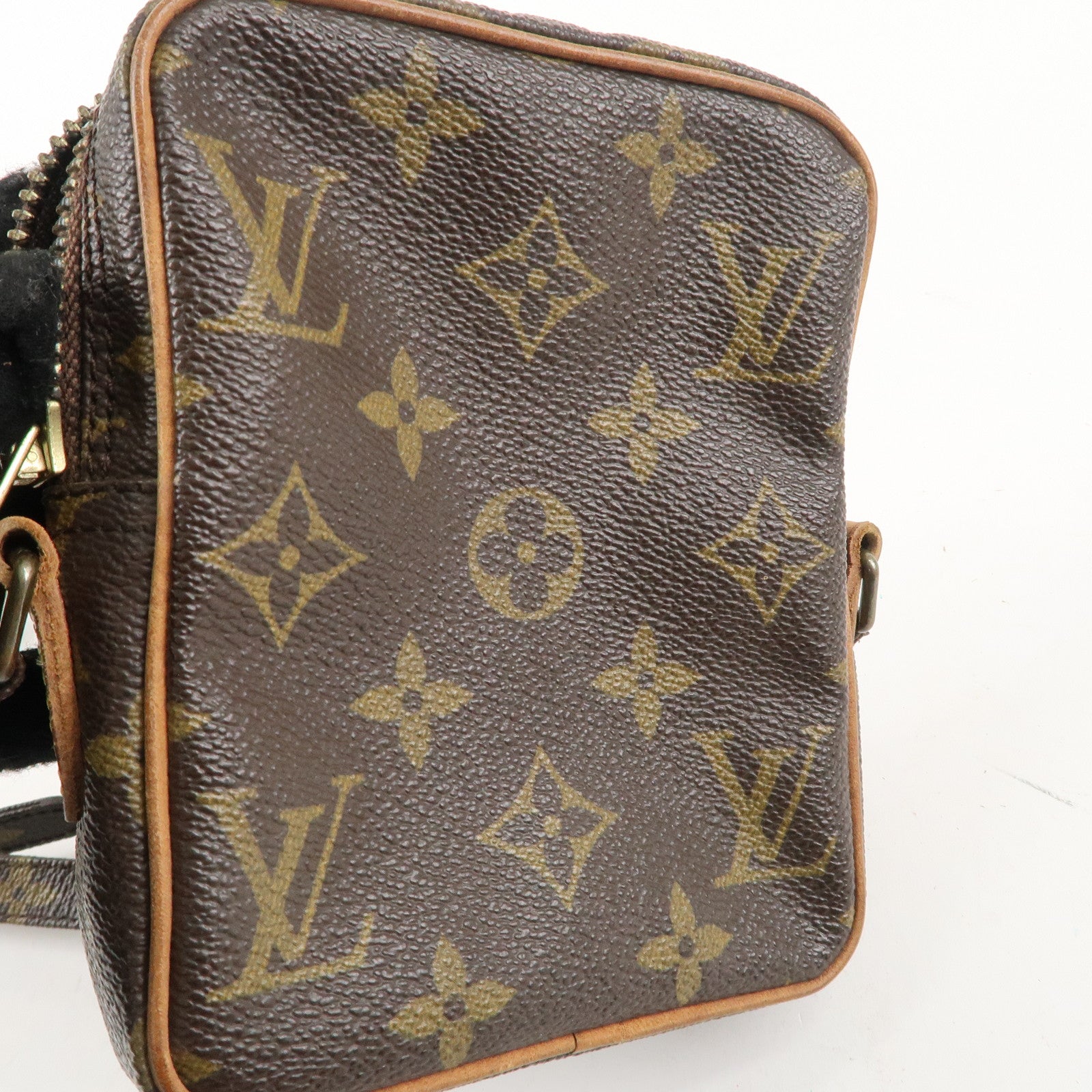 Louis Vuitton Monogram Mini Danube Shoulder Bag Brown M45268