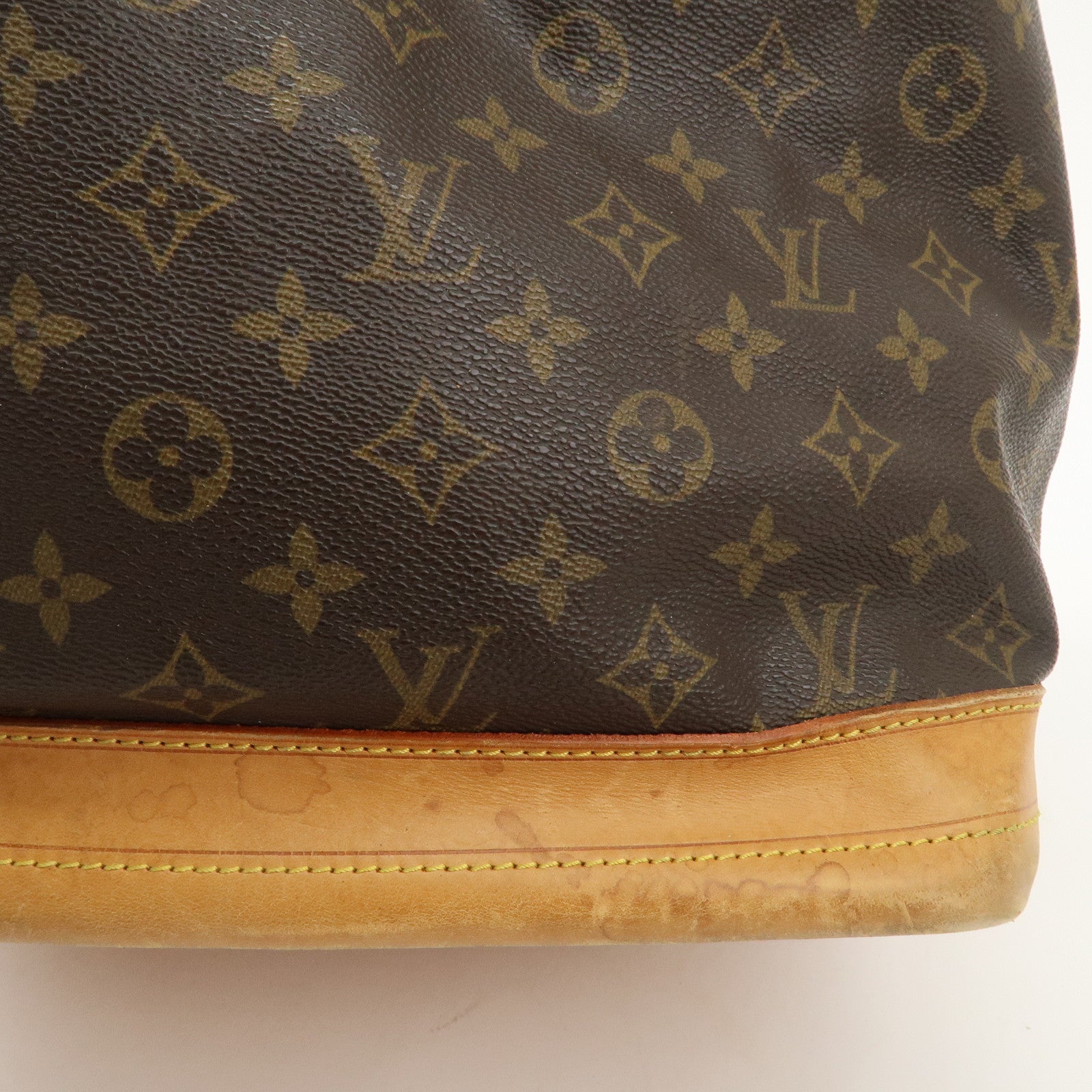 Louis Vuitton Monogram Noe Shoulder Bag Hand Bag Brown M42224