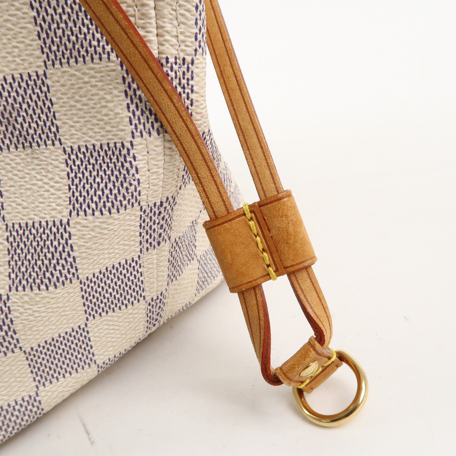 Louis Vuitton Damier Azur Neverfull MM Tote Bag N51107