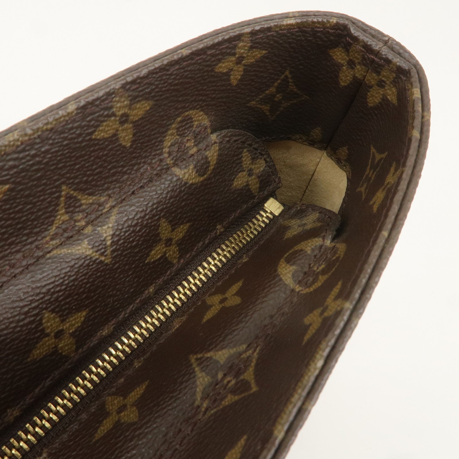 Louis Vuitton Monogram Luco Tote Bag Brown M51155