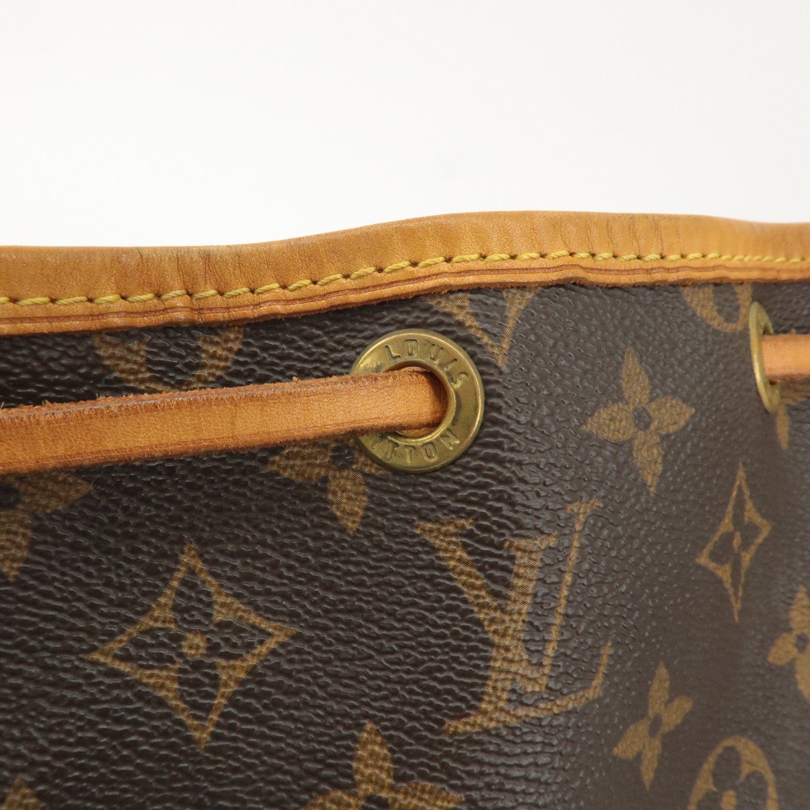 Louis Vuitton Monogram Noe Shoulder Bag Hand Bag Brown M42224