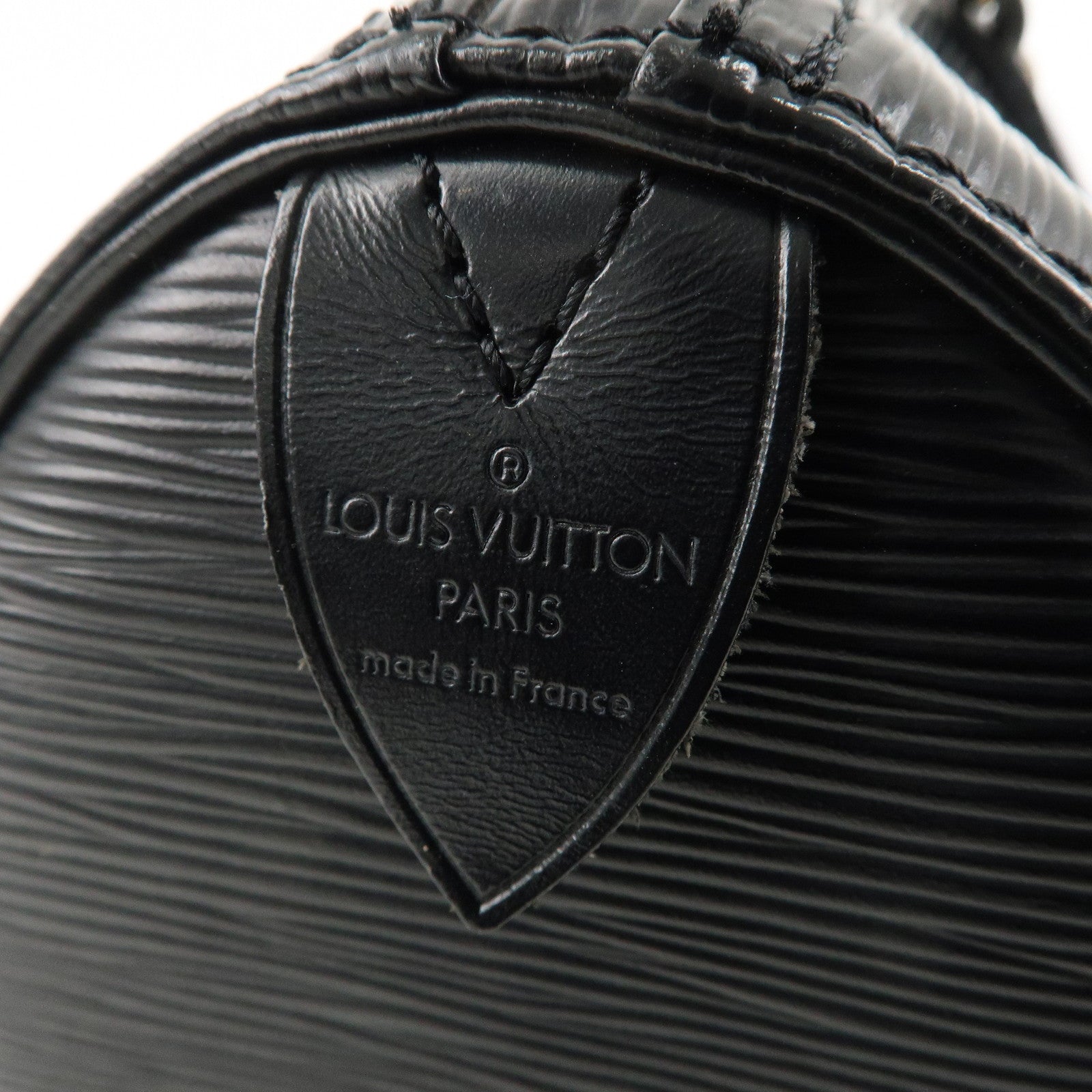 Louis Vuitton Epi Speedy 30 Leather Hand Bag Black Noir M59022