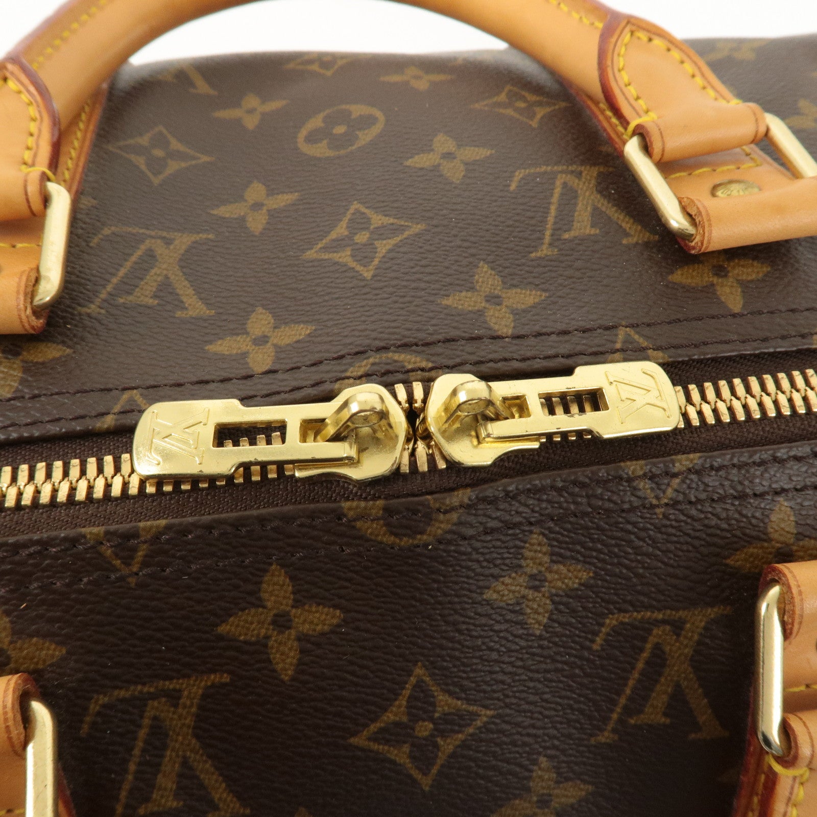 Louis Vuitton Monogram Keep All 50 Boston Bag Brown M41416