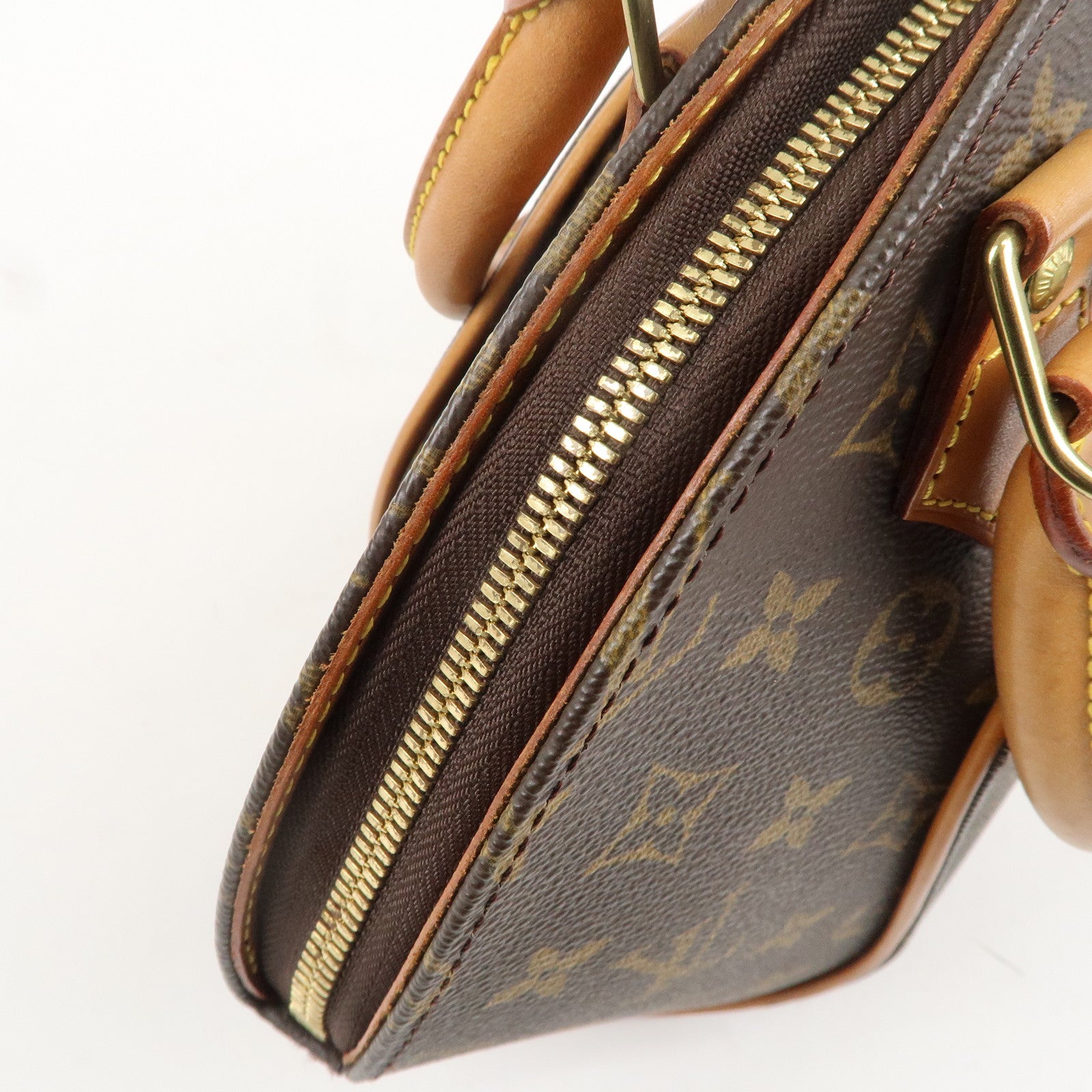 Louis Vuitton Monogram Ellipse PM Hand Bag Brown M51127