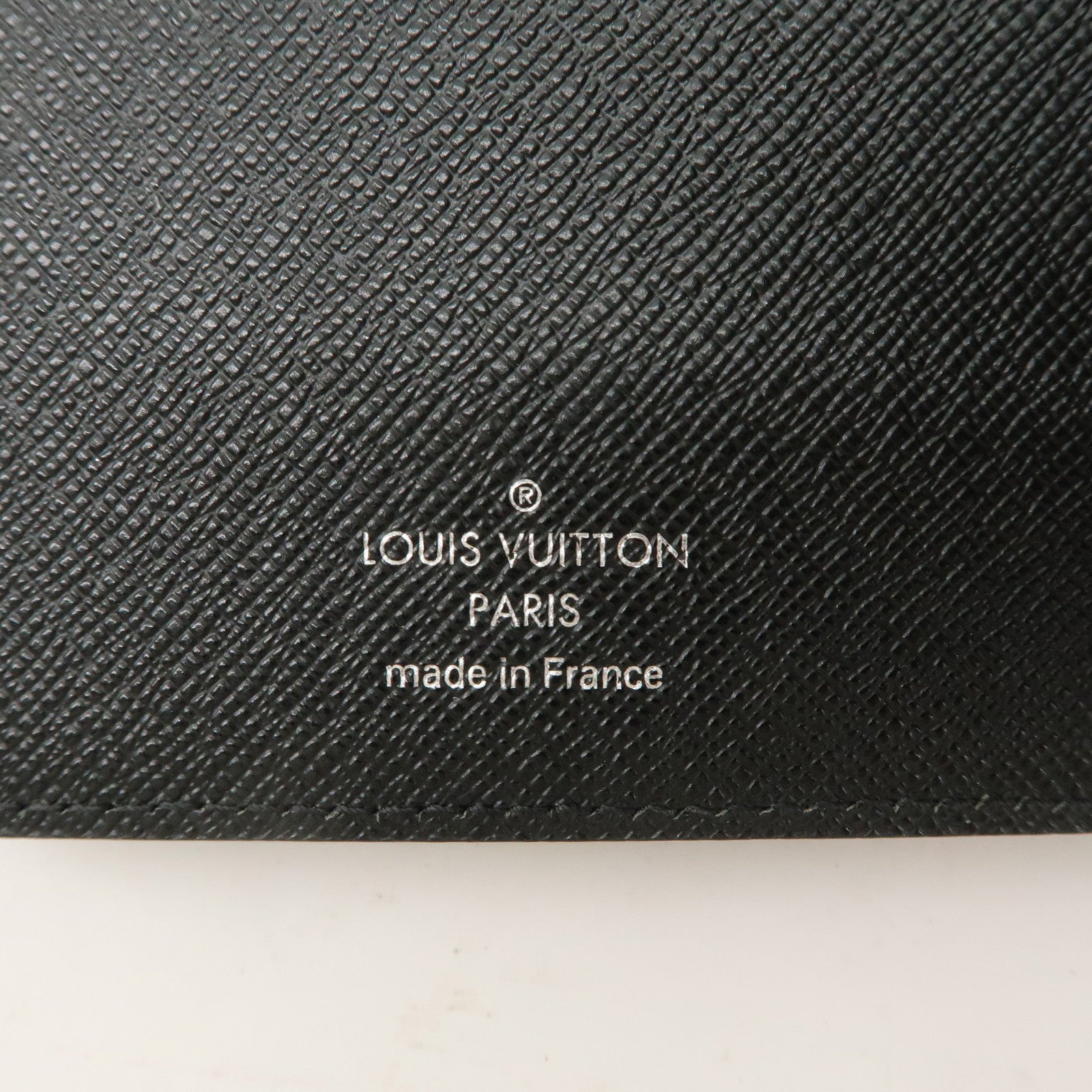 Louis Vuitton Epi Agenda MM Planner Cover Noir Black R20202