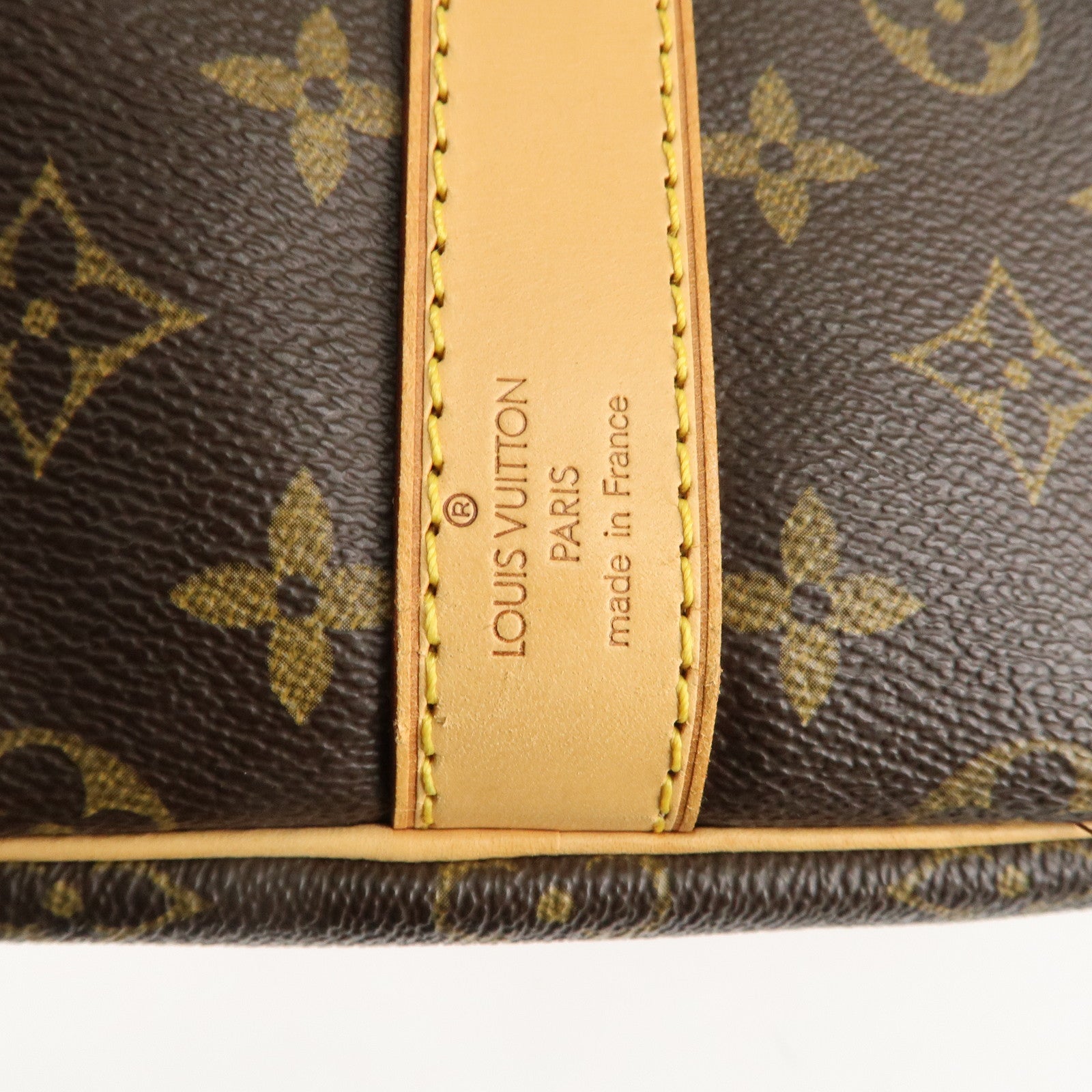 Louis Vuitton Monogram Keep All Bandouliere 55 Boston Bag M41414