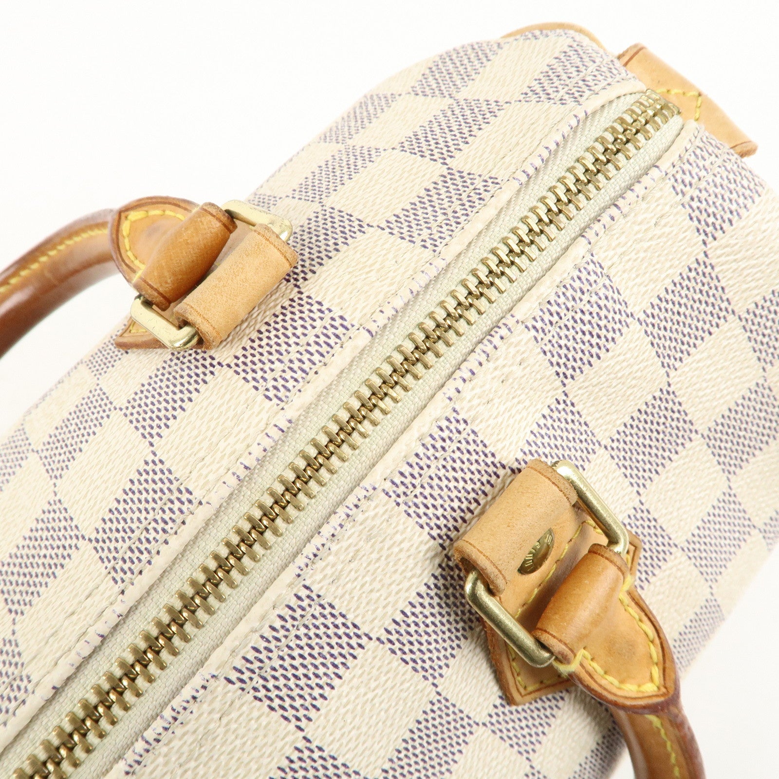 Louis Vuitton Damier Azur Speedy 25 Boston Bag Hand Bag N41534