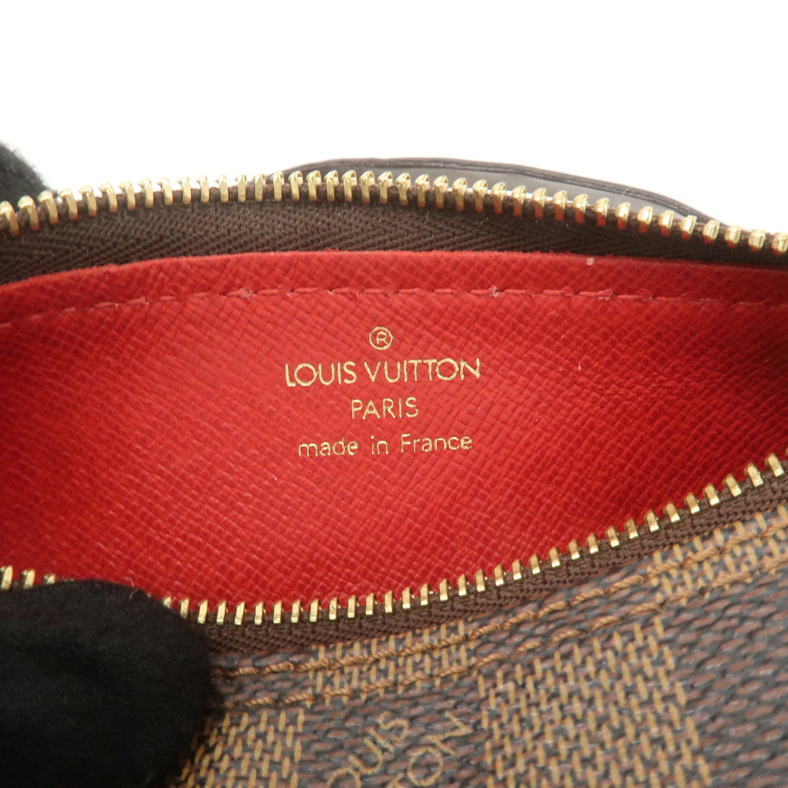 Louis Vuitton Damier Mini Pouch for Papillon Bag Brown