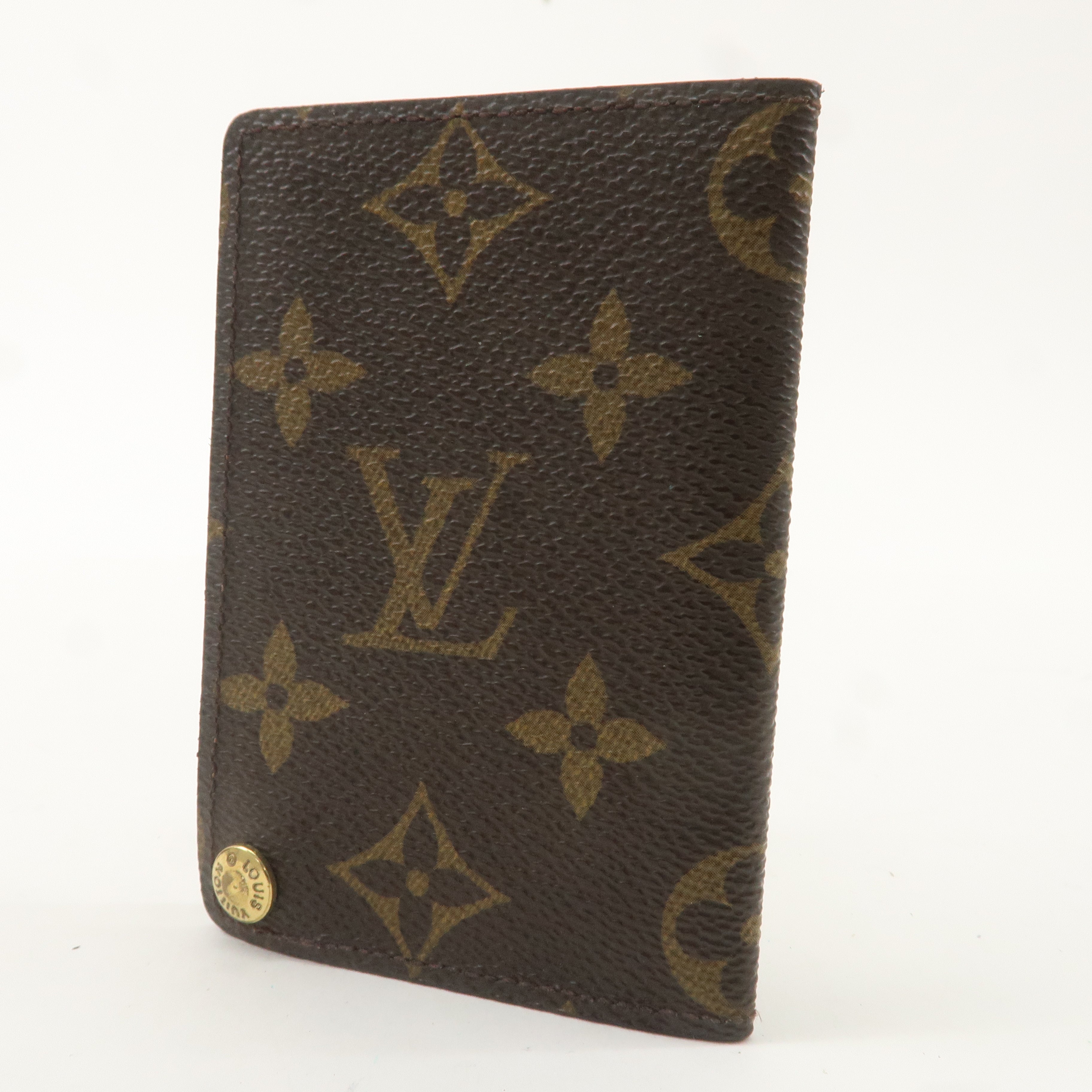 Louis Vuitton Monogram Set of3 Porte Cartes Credit Pression M60937