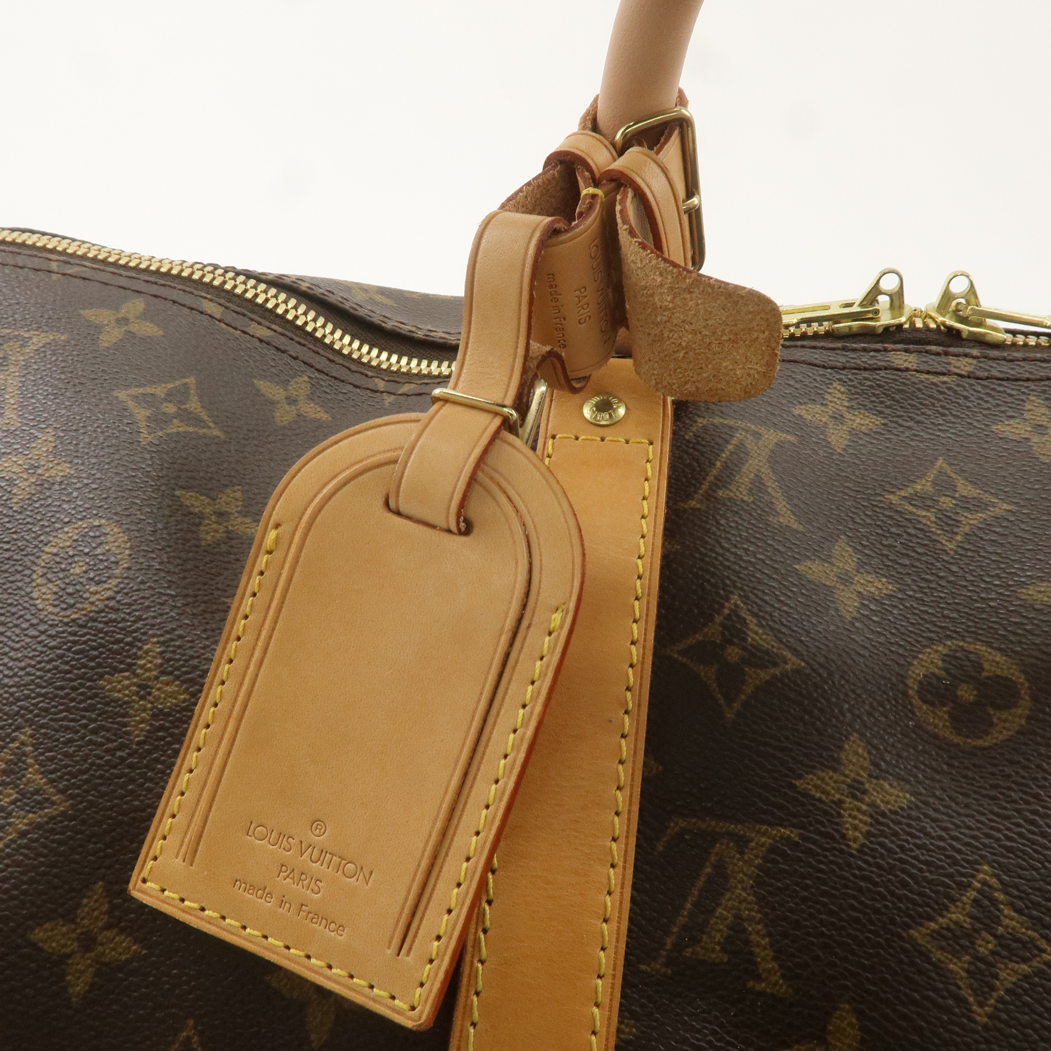 Louis Vuitton Monogram Keep All Bandouliere 50 Boston Bag M41416