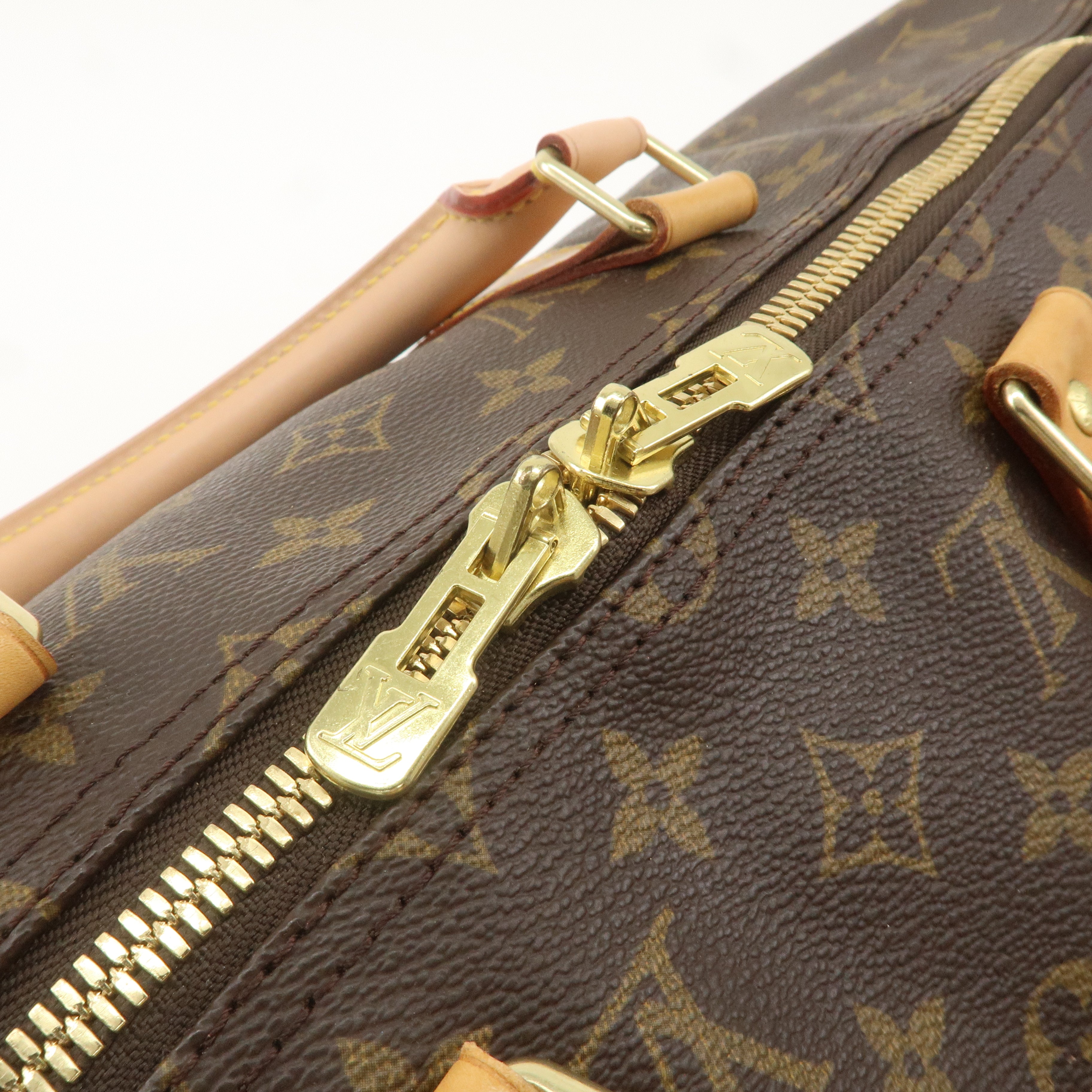 Louis Vuitton Monogram Keep All Bandouliere 50 Boston Bag M41416