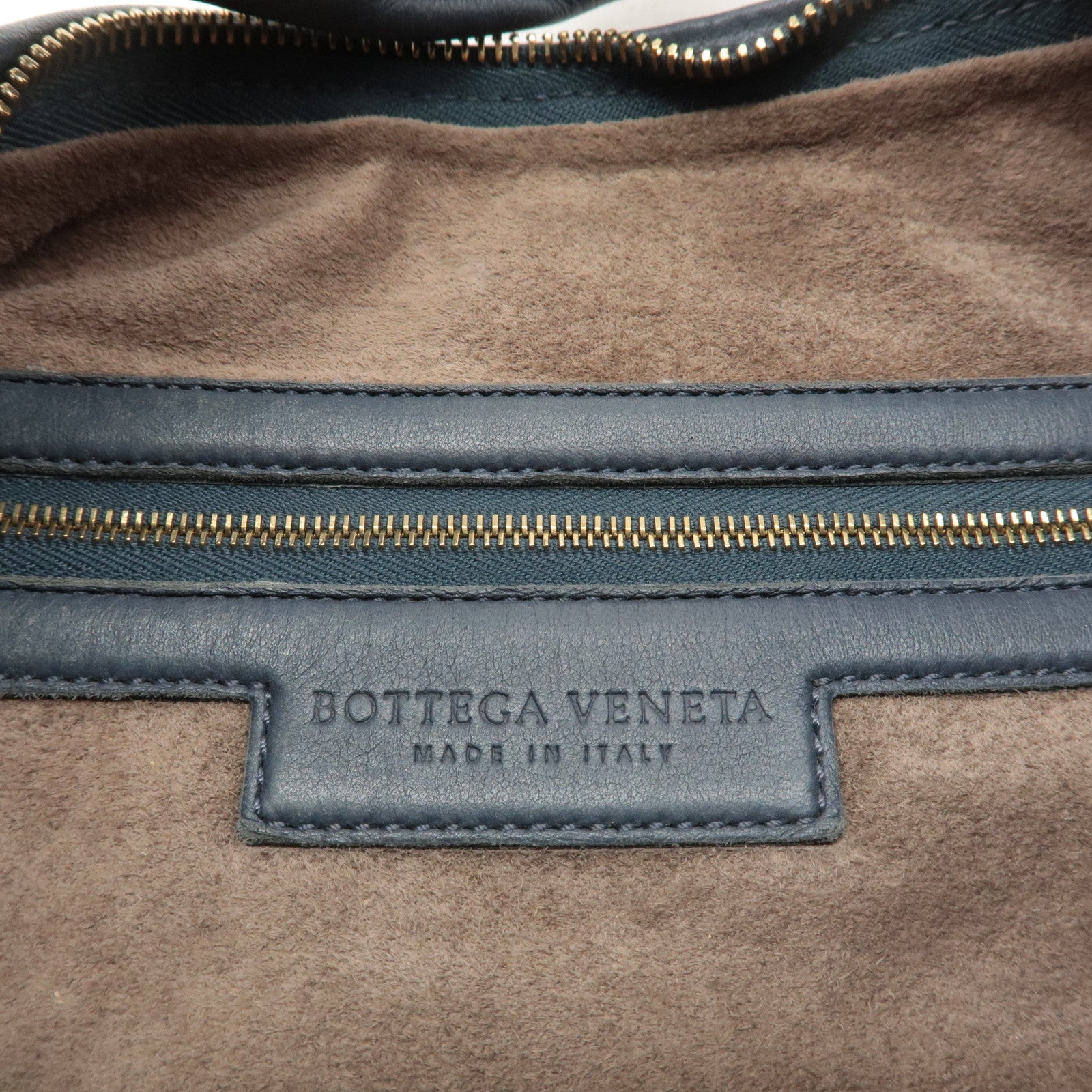 BOTTEGA VENETA Hobo Intrecciato Leather Shoulder Bag 115653