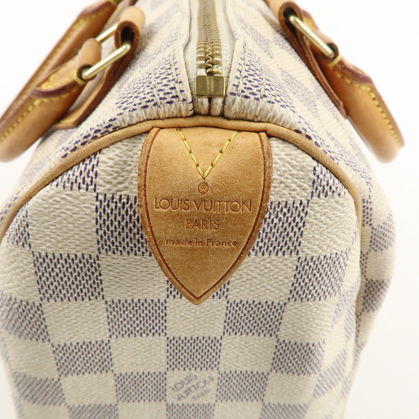 Louis Vuitton Damier Azur Speedy 25 Boston Bag Hand Bag N41534