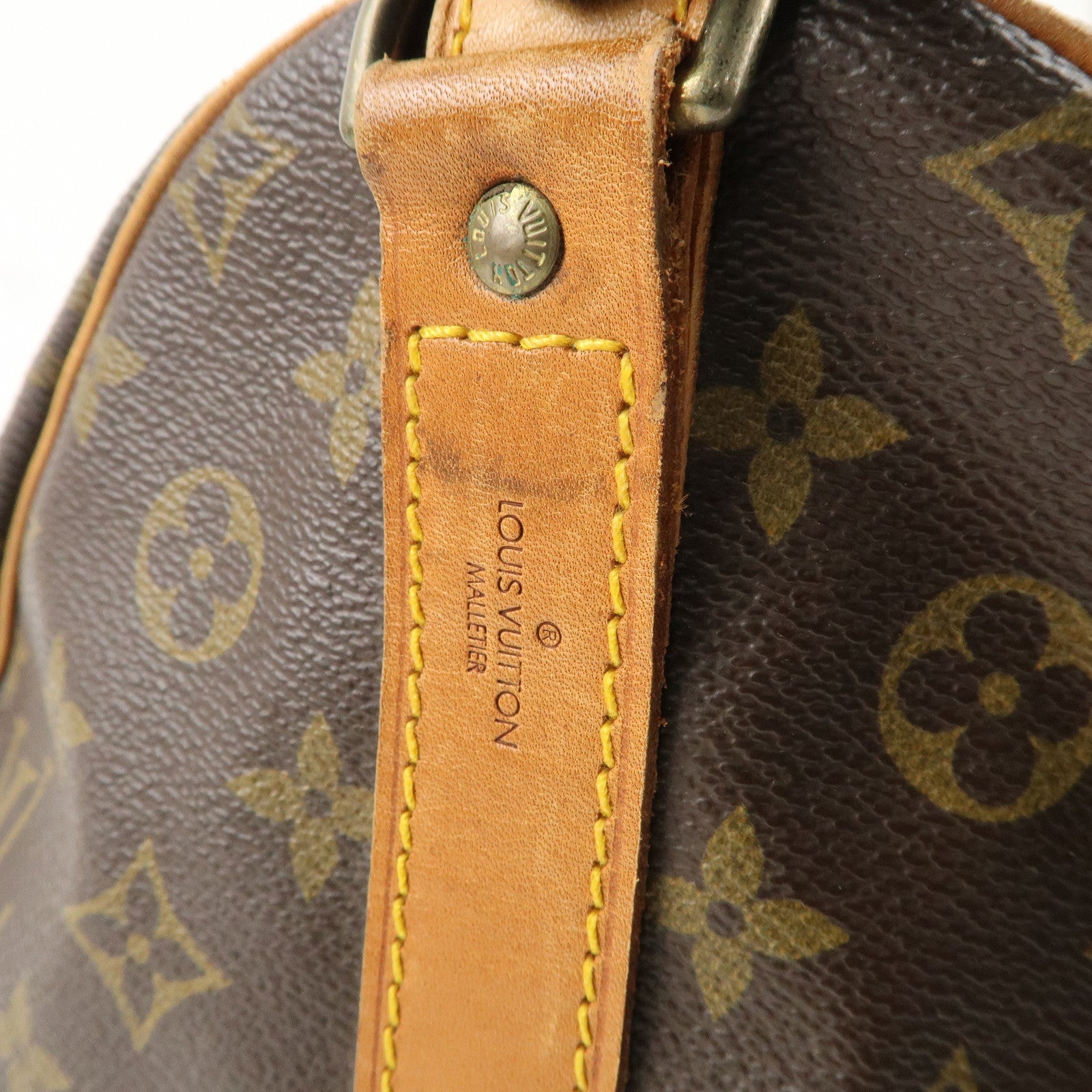 Louis Vuitton Monogram Keep All Bandouliere 55 Boston Bag M41414