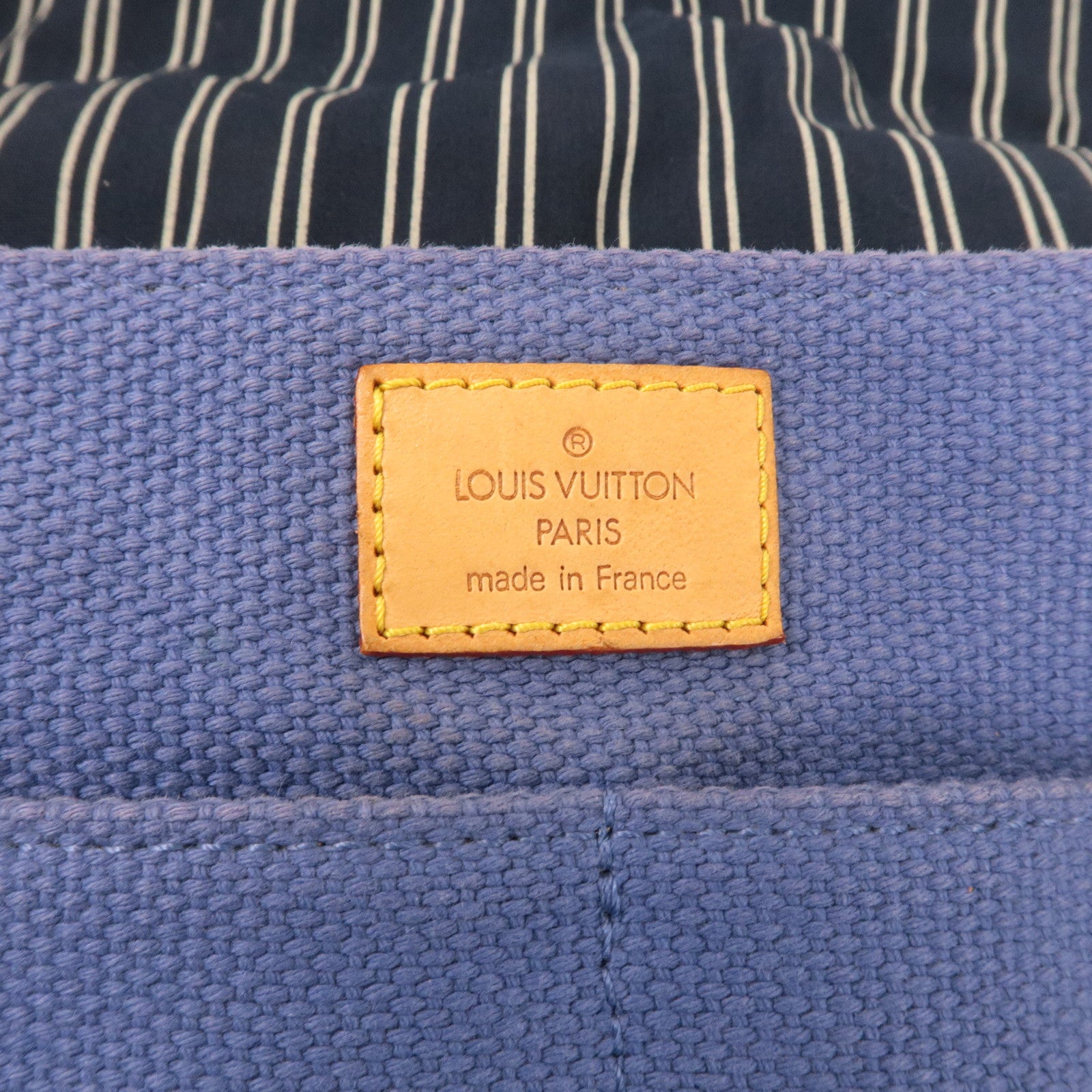 Louis Vuitton Antigua Besace PM Shoulder Bag Blue M40081