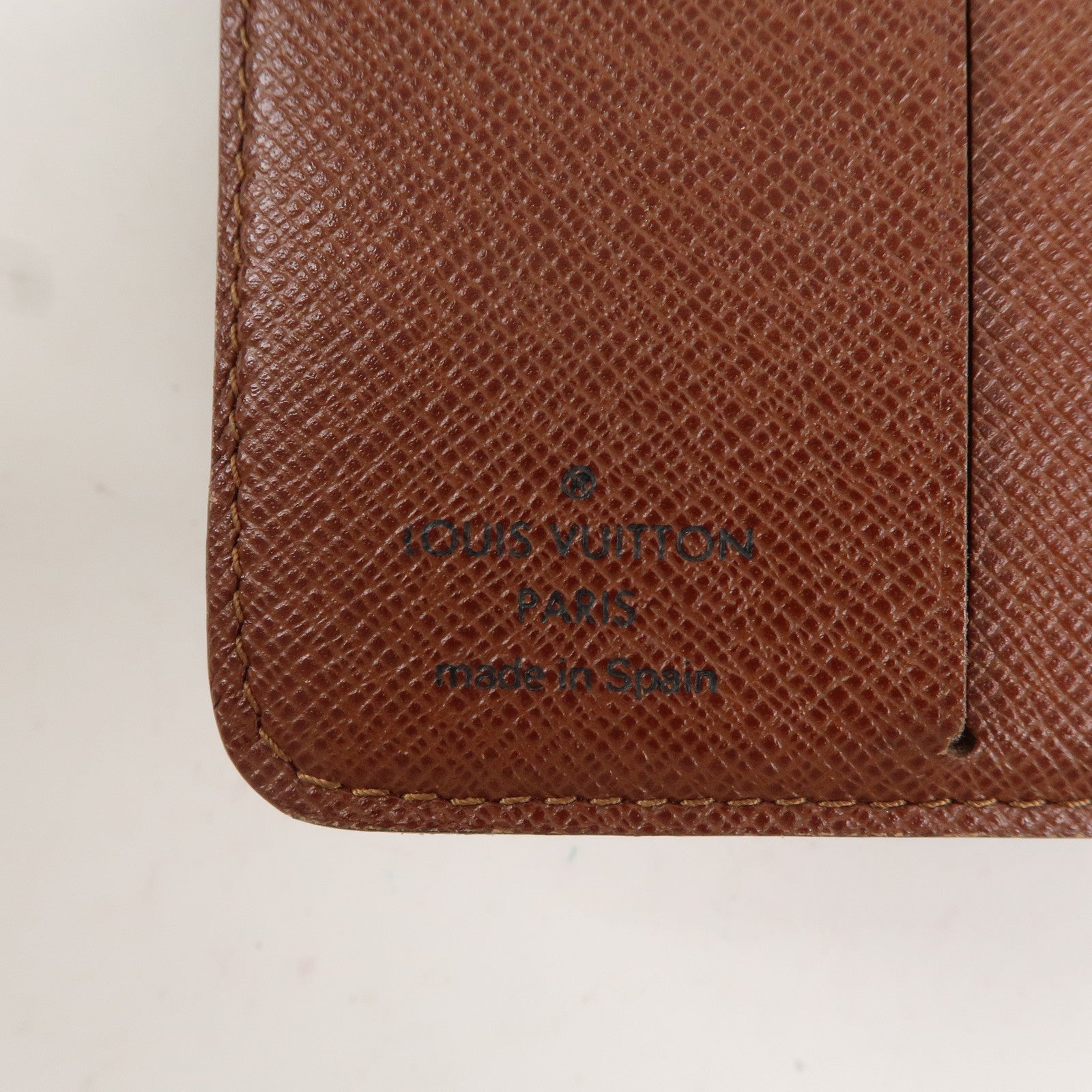 Louis Vuitton Monogram Compact Zip Small Wallet Brown M61667