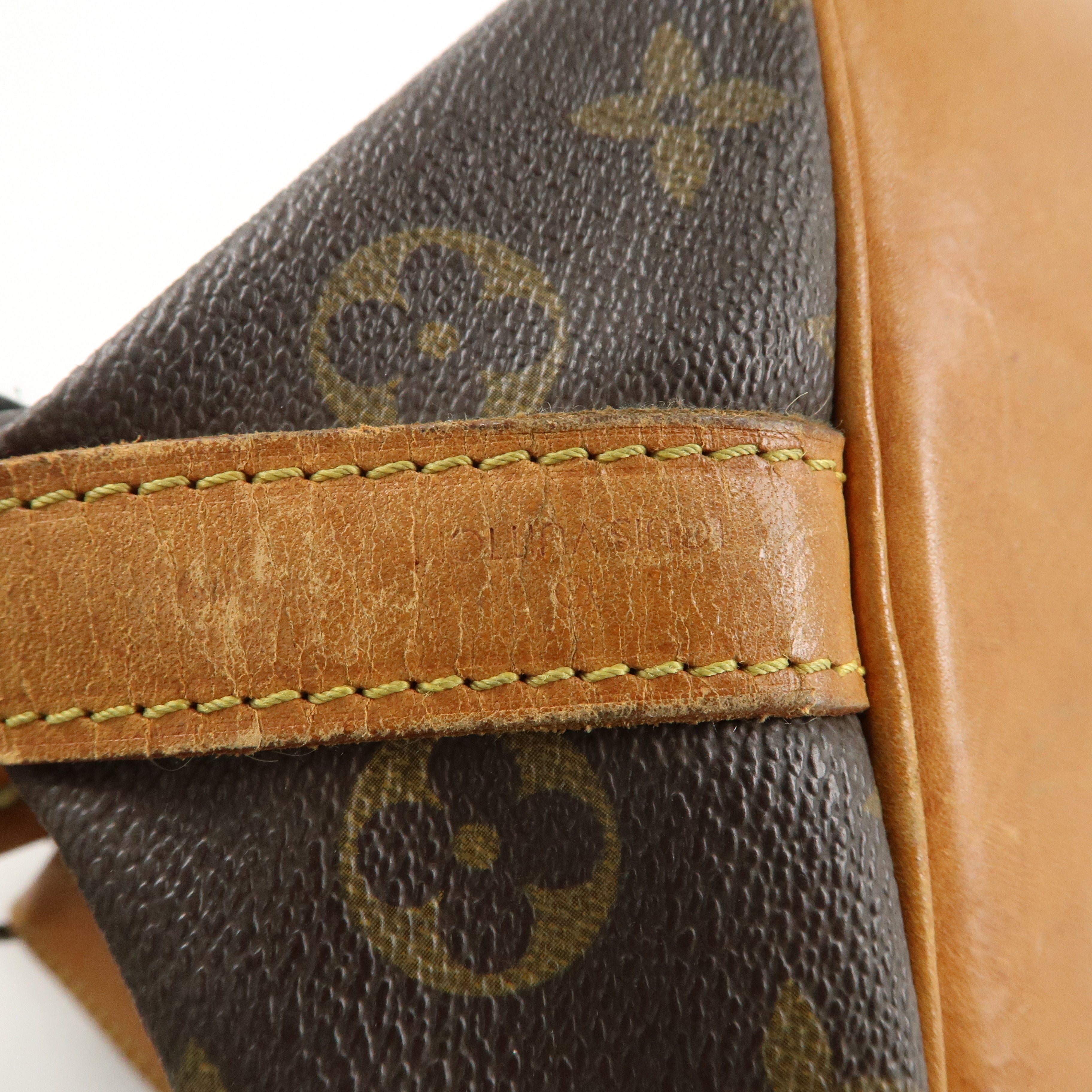 Louis Vuitton Monogram Petit Noe Shoulder Bag Brown M42226