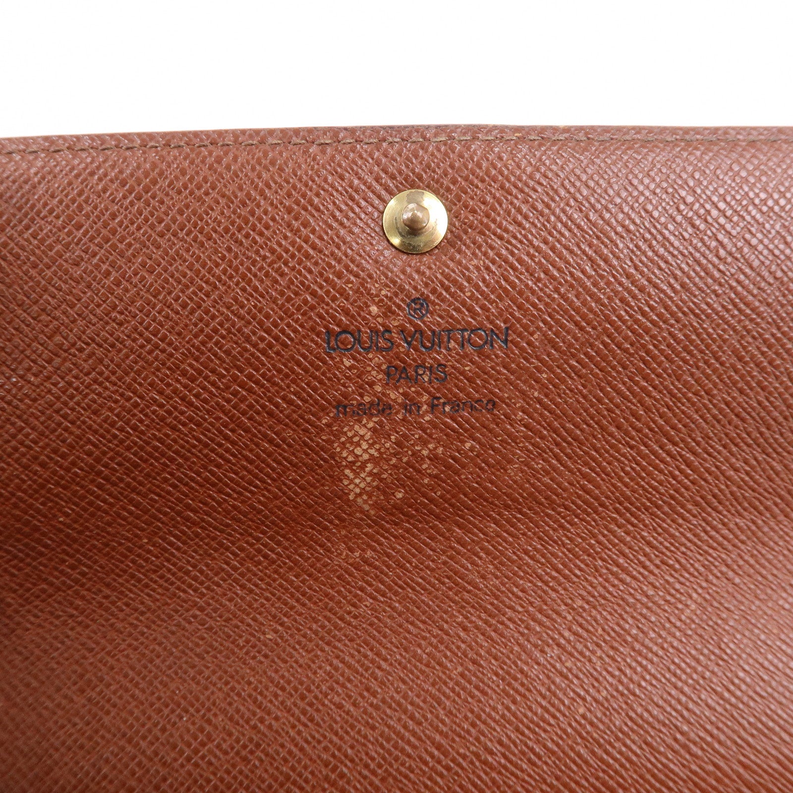 Louis Vuitton Monogram Pochette Porte Monnaie Credit Wallet M61725