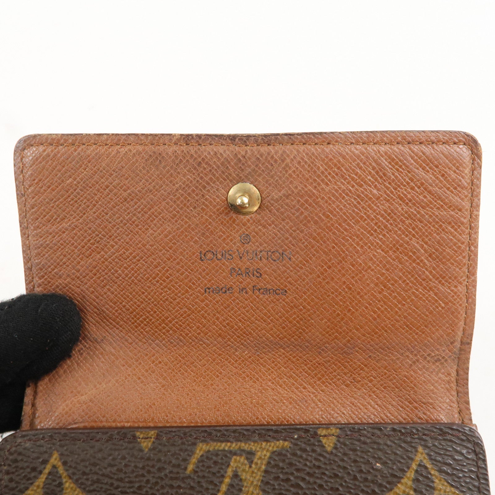 Louis Vuitton Monogram Set of 3 Bi-fold Wallet M61660 M61652