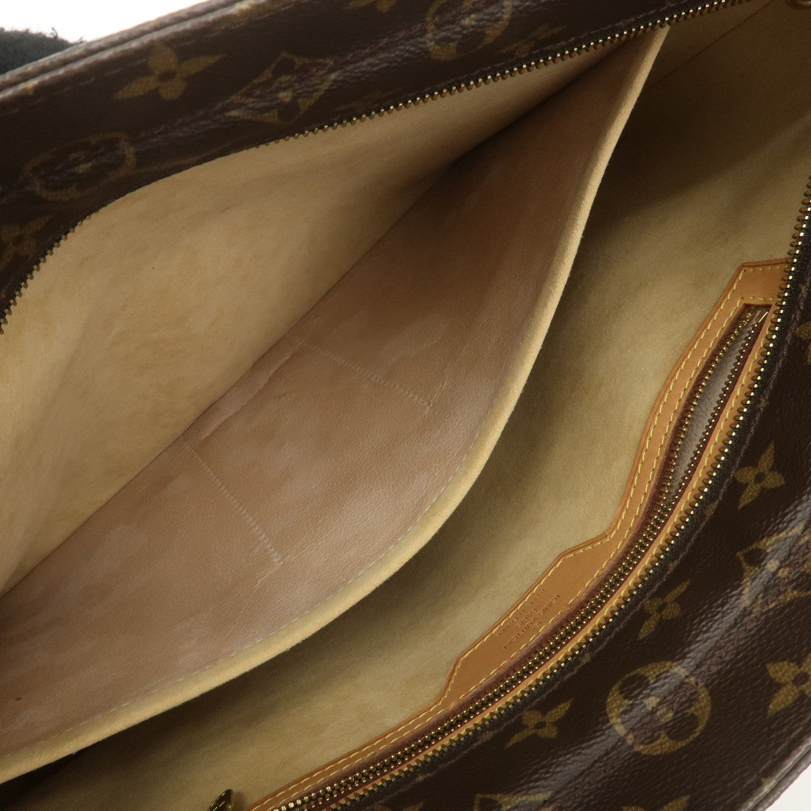 Louis Vuitton Monogram Luco Tote Bag Brown M51155