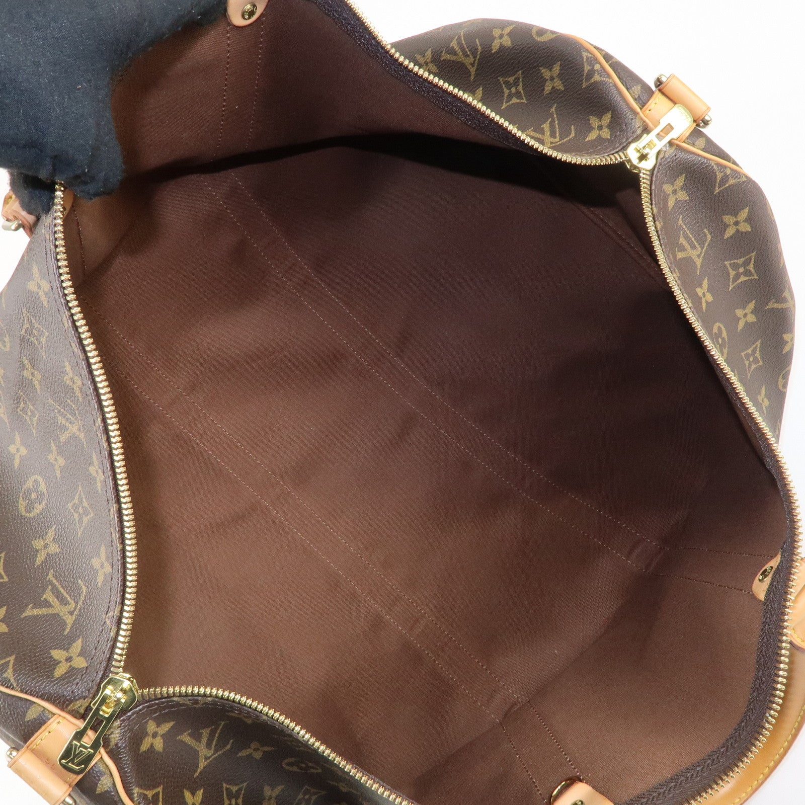 Louis Vuitton Monogram Keep All Bandouliere 55 Boston Bag M41414