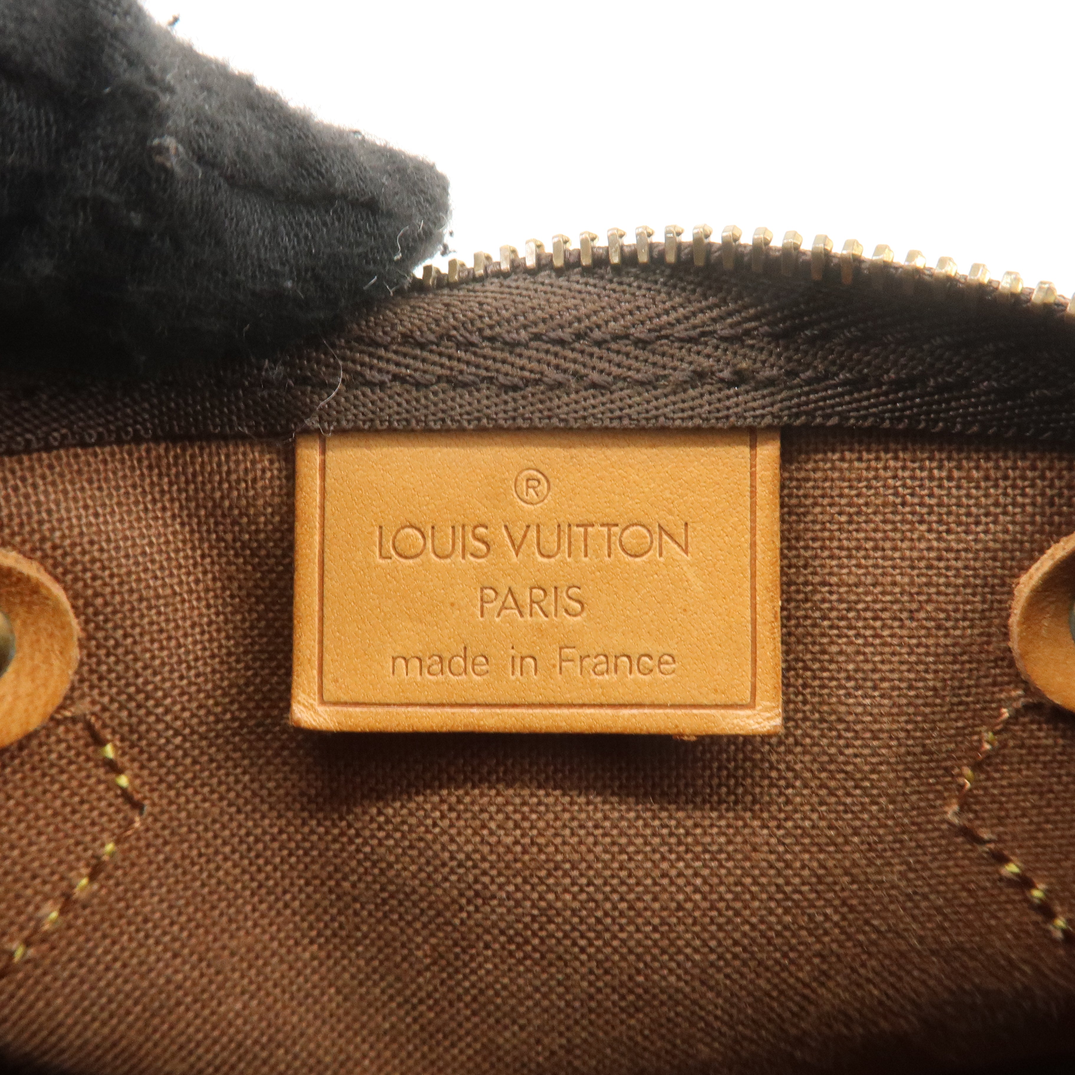 Louis Vuitton Monogram Mini Speedy 
Strap M41534 J75011