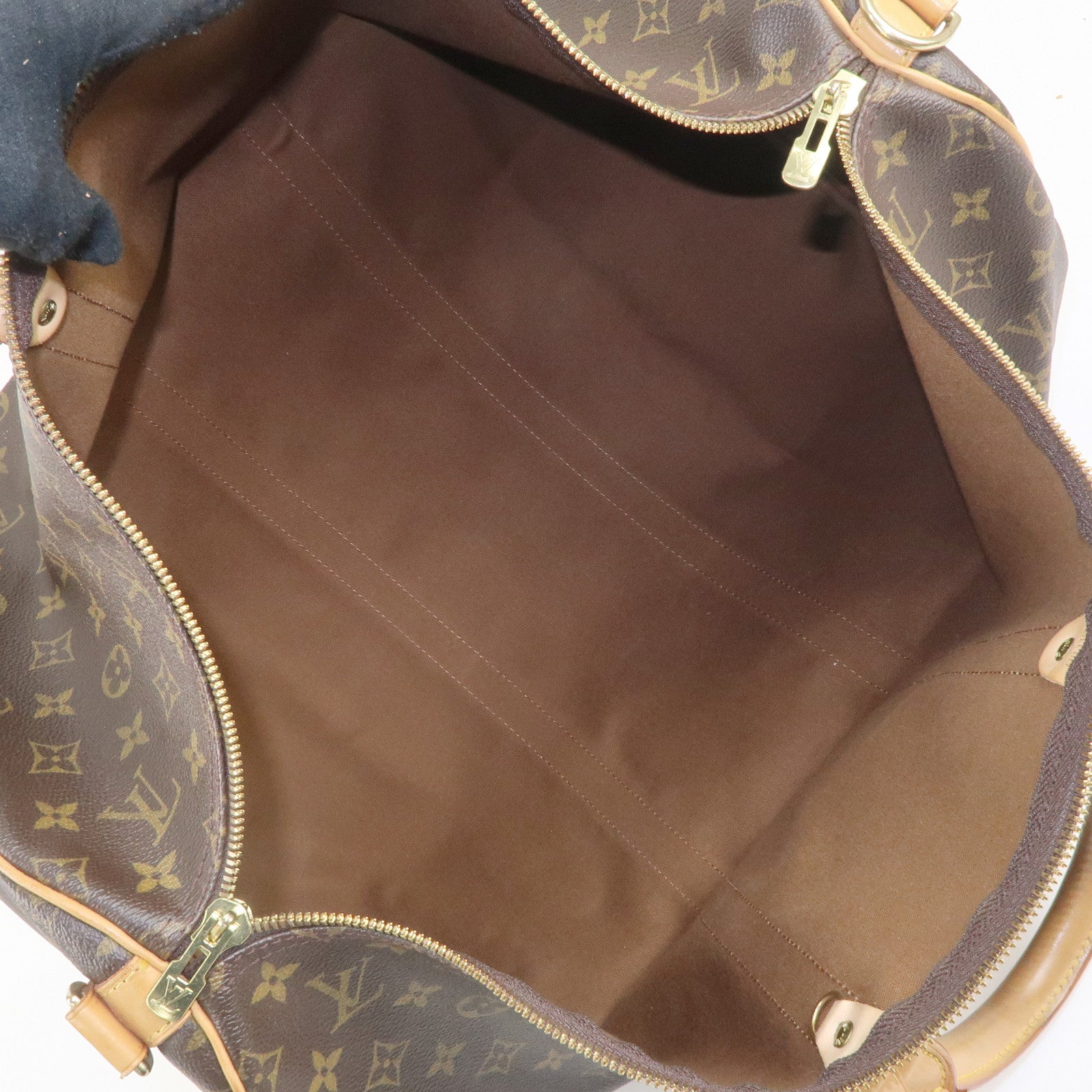 Louis Vuitton Monogram Keep All Bandouliere 55 Boston Bag M41414