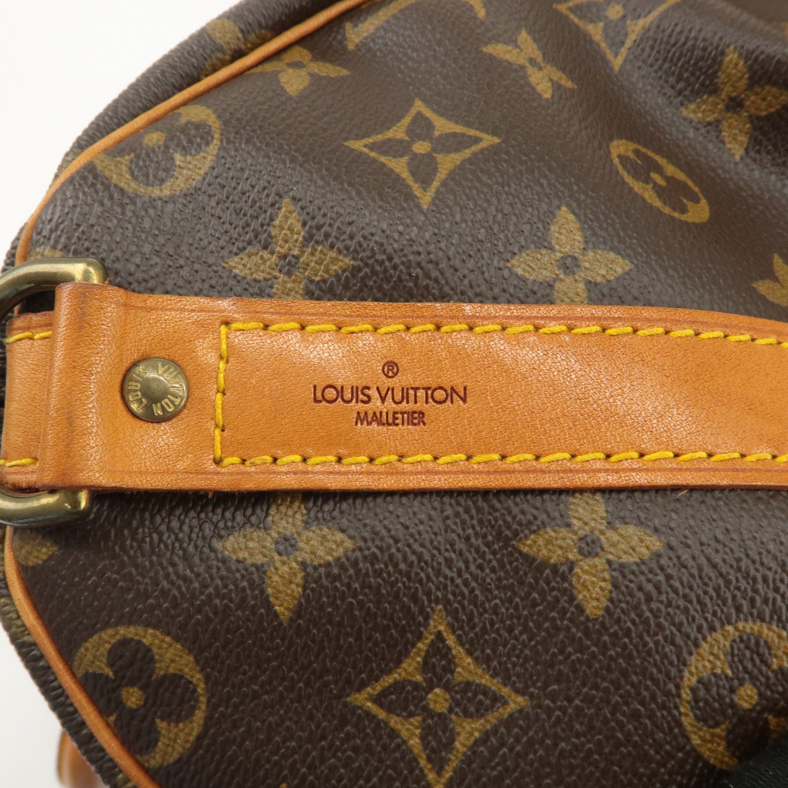 Louis Vuitton Monogram Keep All Bandouliere 50 Boston Bag M41416