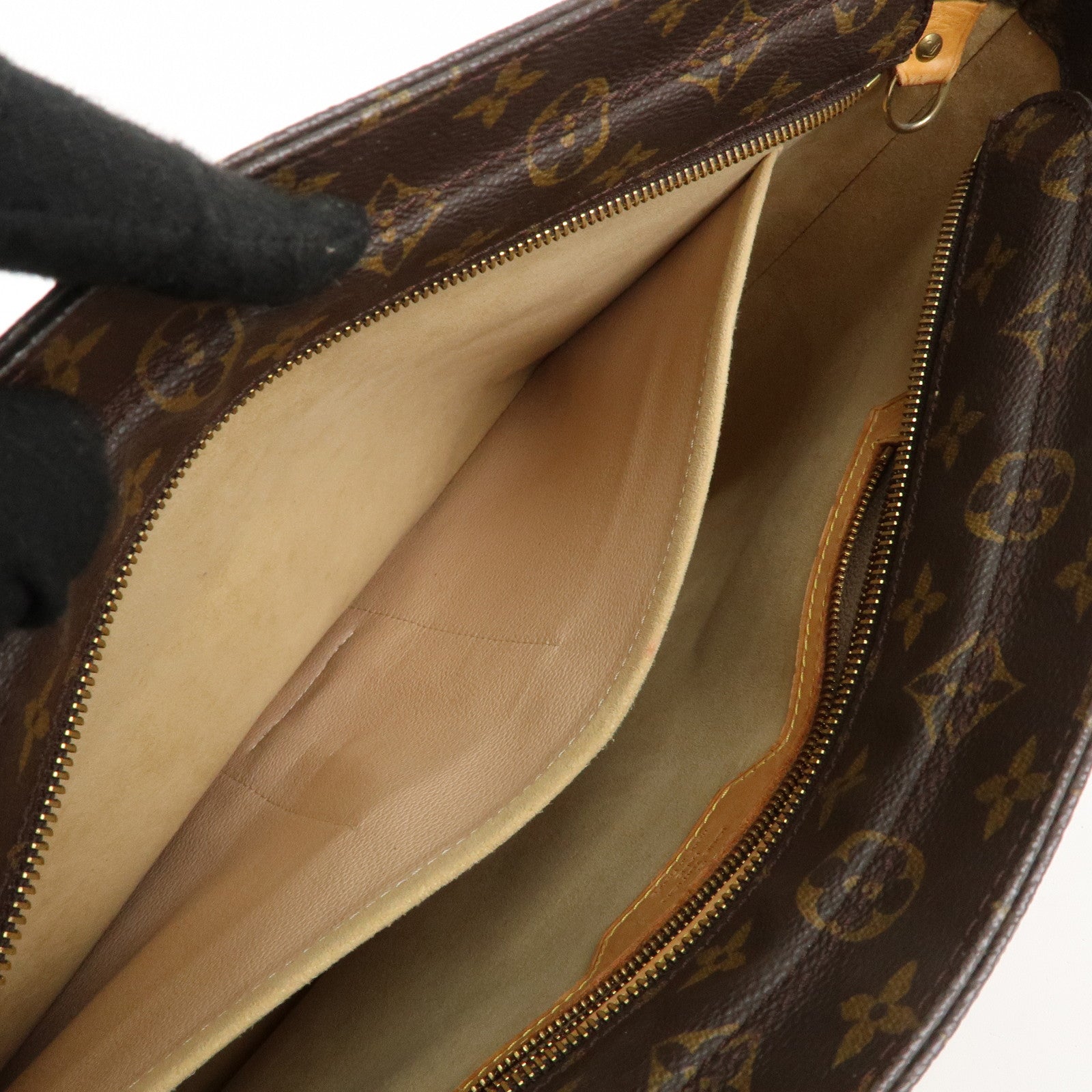 Louis Vuitton Monogram Luco Tote Bag Shoulder Bag Brown M51155