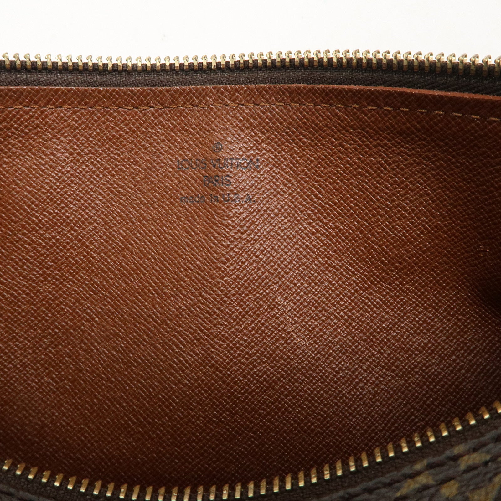 Louis Vuitton Monogram Papillon 26 Hand Bag Brown M51386