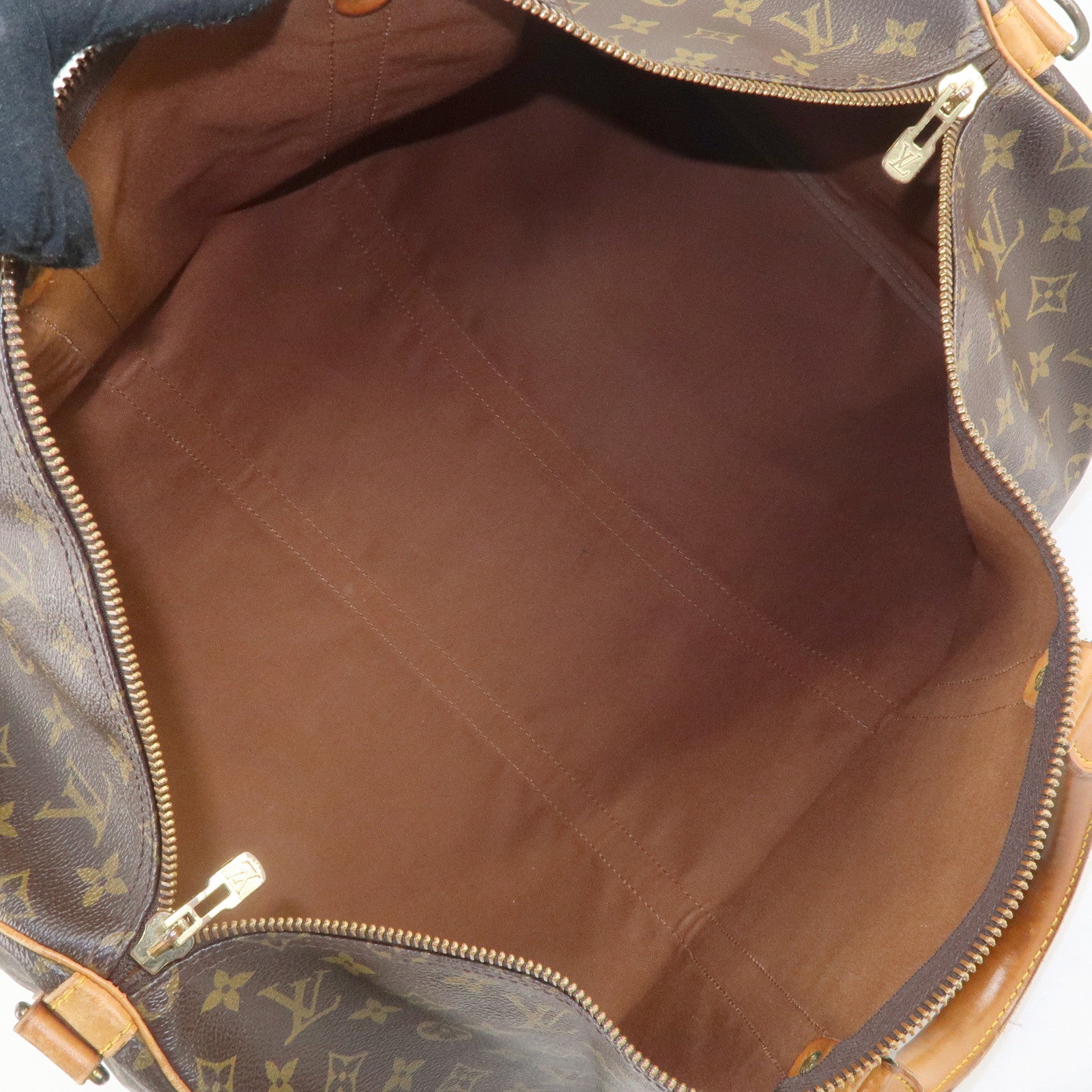 Louis Vuitton Monogram Keep All Bandouliere 55 Boston Bag M41414