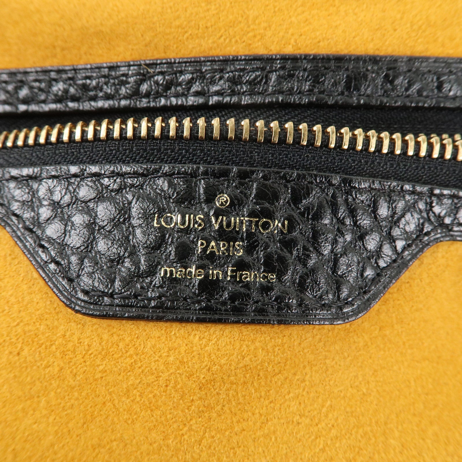 Louis Vuitton Monogram Denim XL Shoulder Bag Black M95510