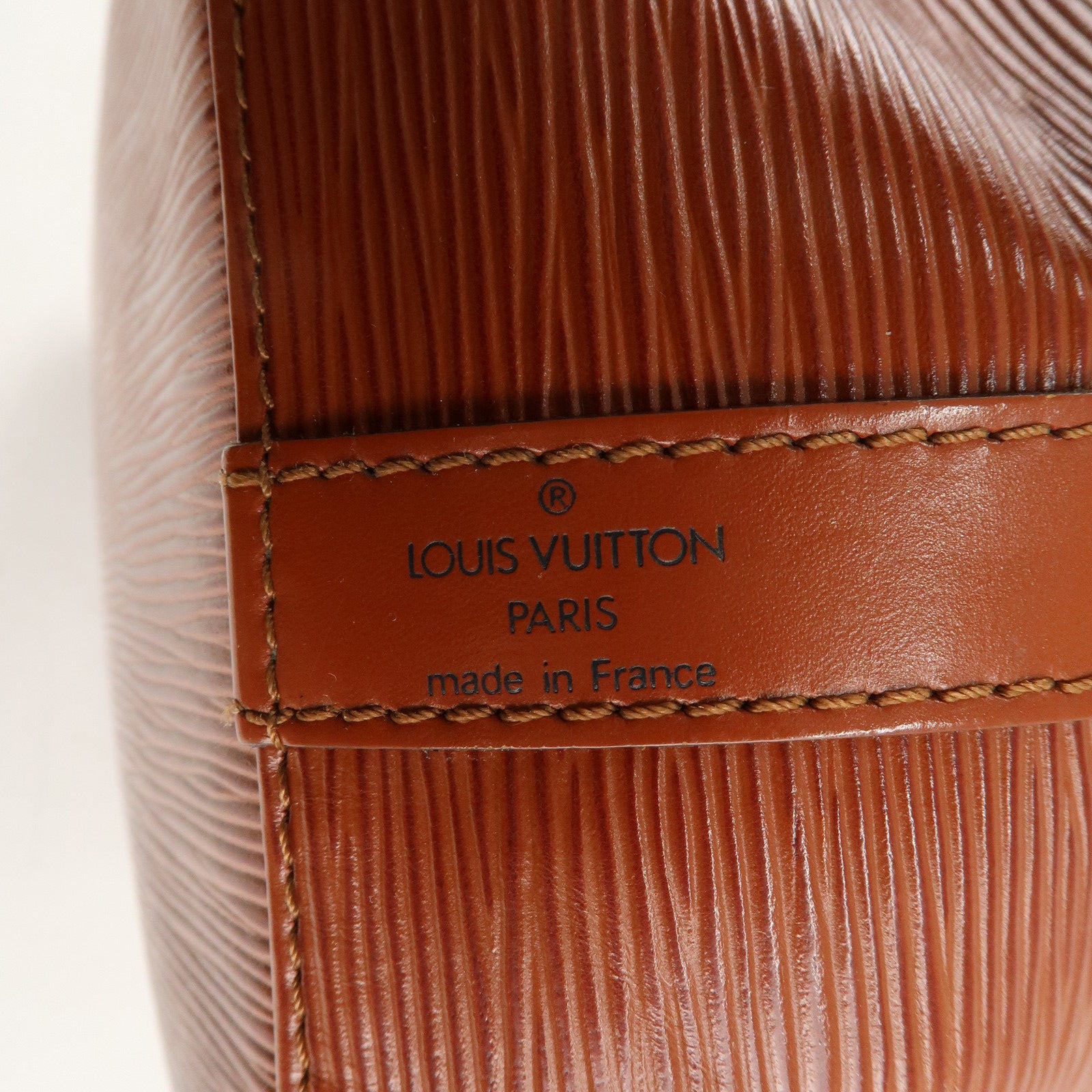 Louis Vuitton Epi Petit Noe Shoulder Bag Kenya Brown M44103