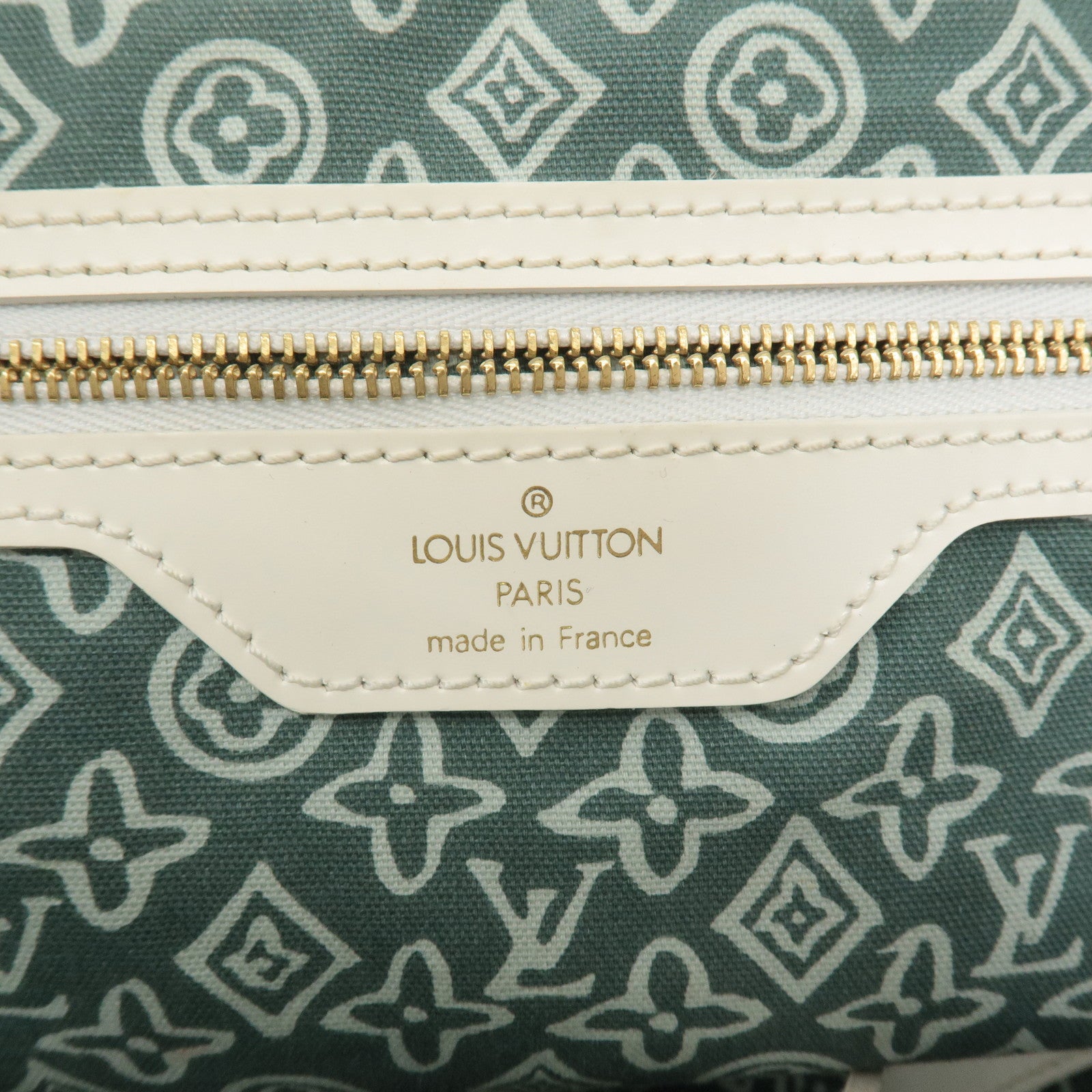 Louis Vuitton Cruise Line Tahitienne GM Shoulder Bag Green M95678