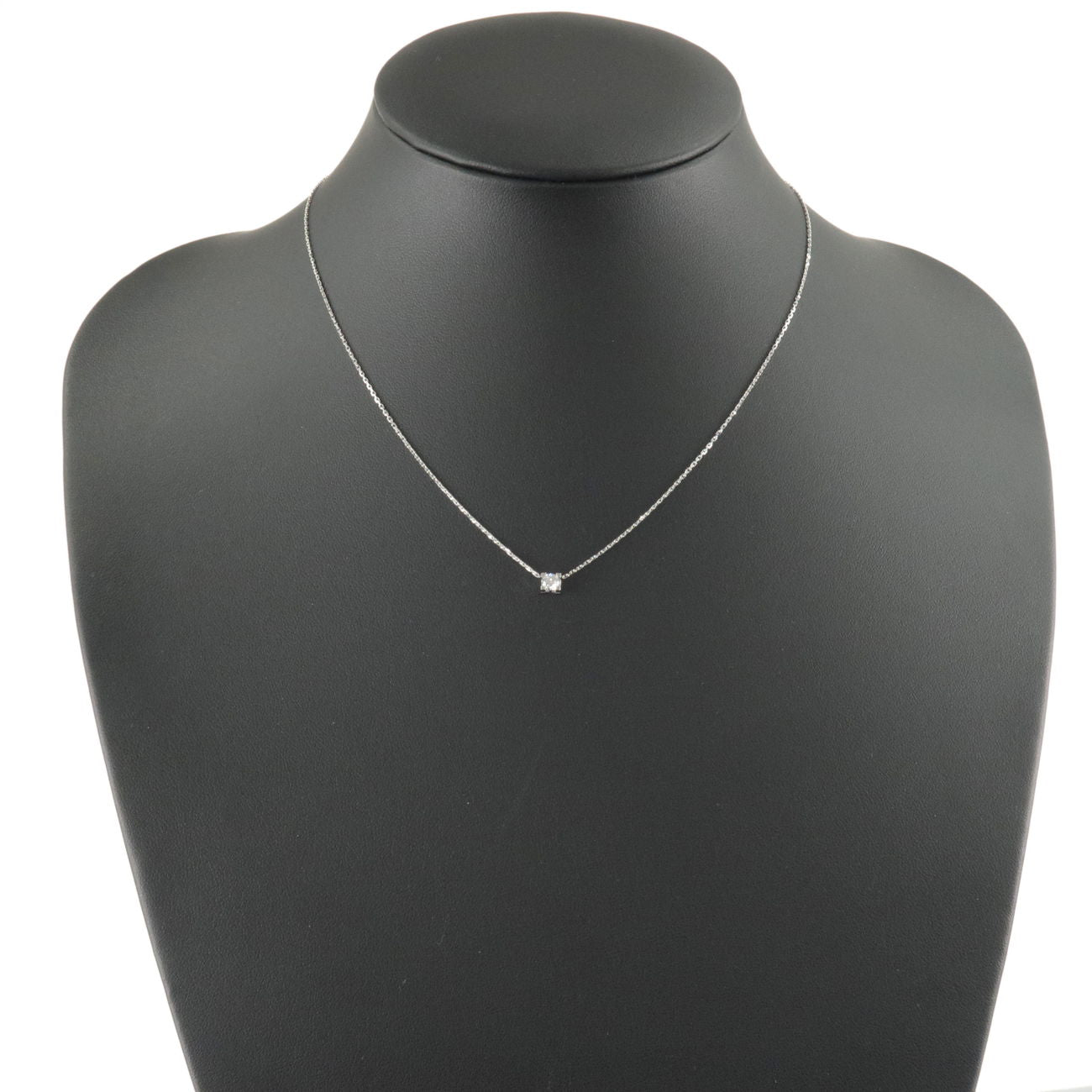 Cartier C de Cartier Diamond Necklace 0.19ct K18 White Gold