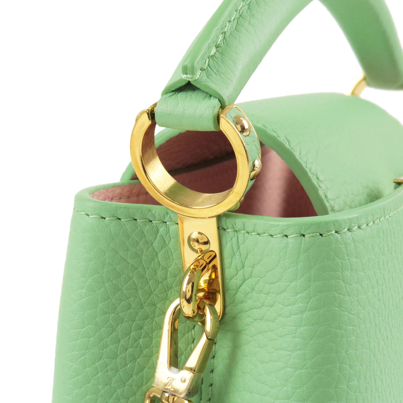 Louis Vuitton Capucines Mini 2Way Hand Bag Green M59928