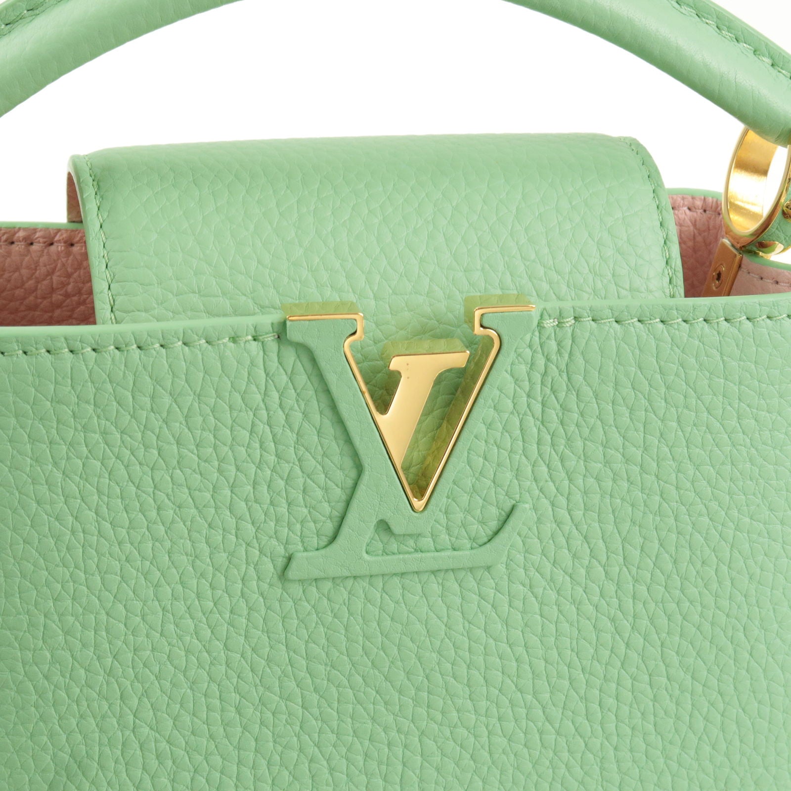 Louis Vuitton Capucines Mini 2Way Hand Bag Green M59928