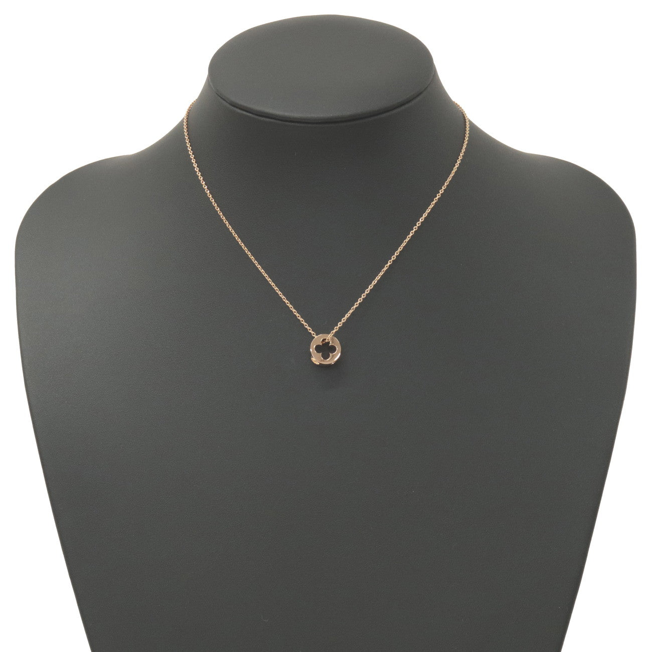 Louis Vuitton Pendentif Empreinte Necklace K18PG Rose Gold Q93673